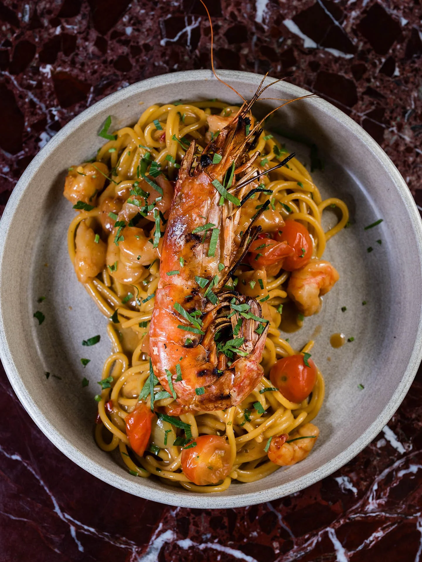 Spaghetti ai Gamberetti