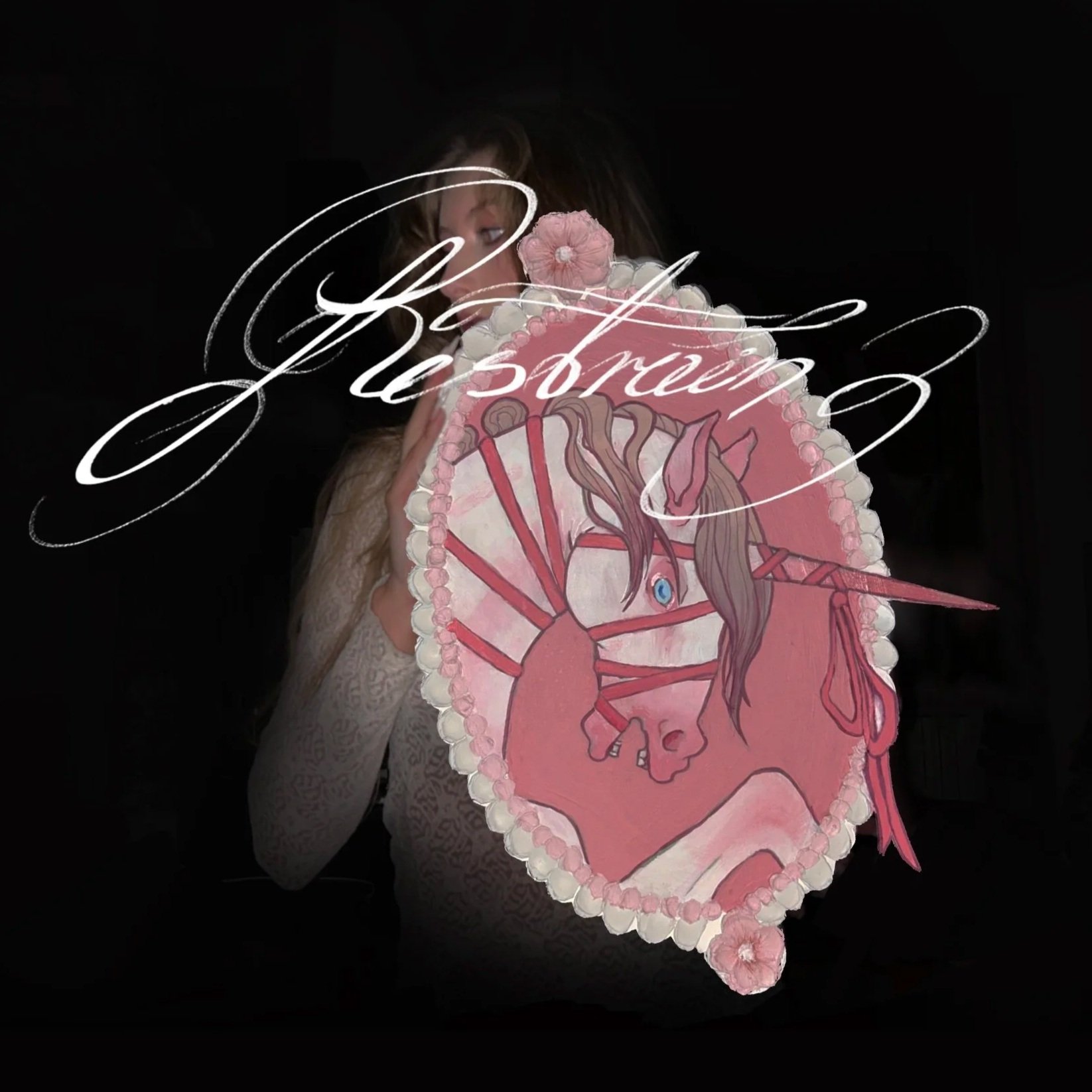 "Restrain" Poster (oval)