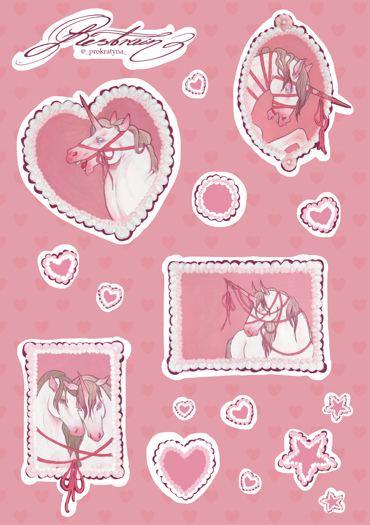"Restrain" Sticker sheet