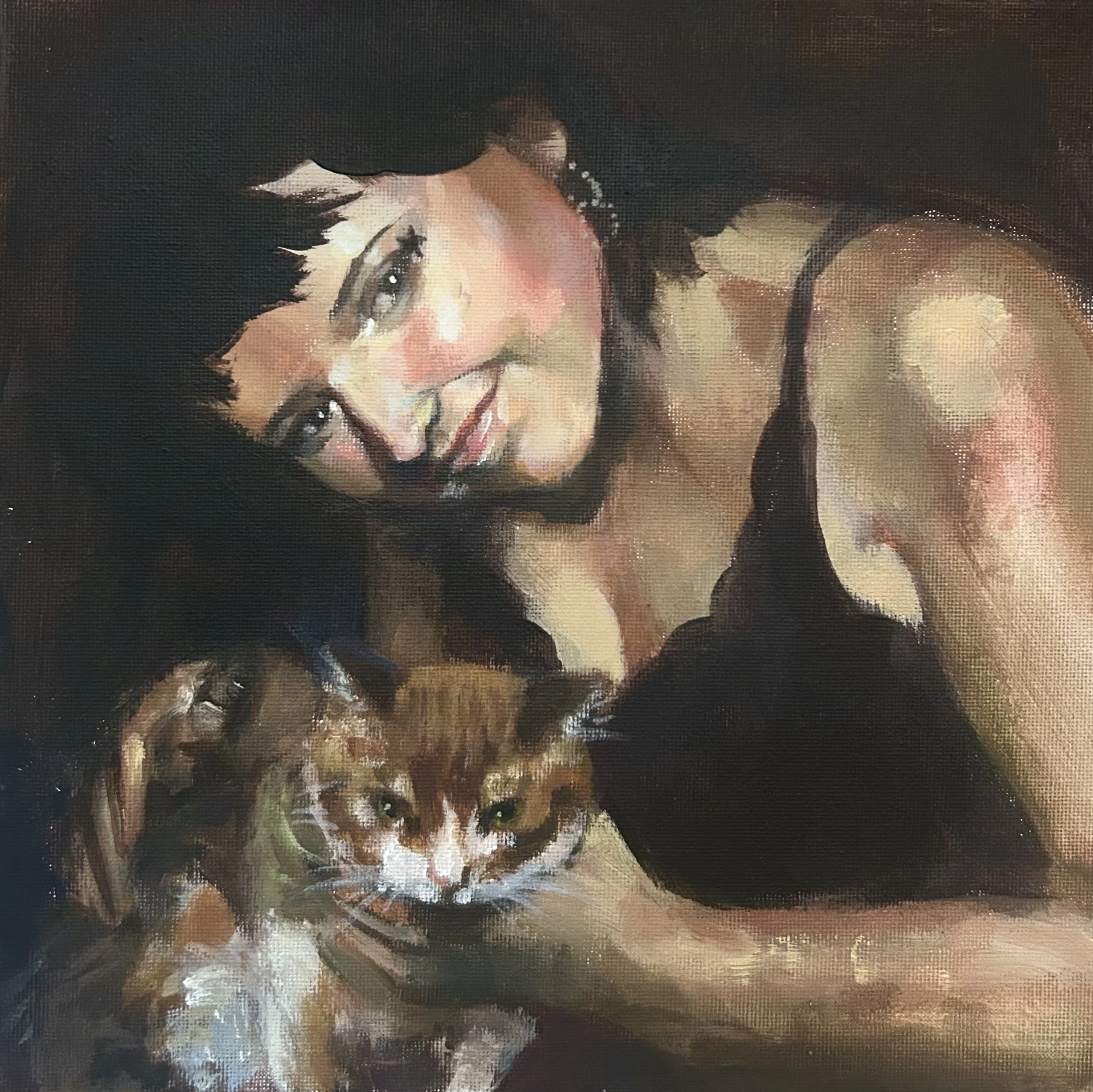 Traditional painting - Small scale on canvas - Detailed