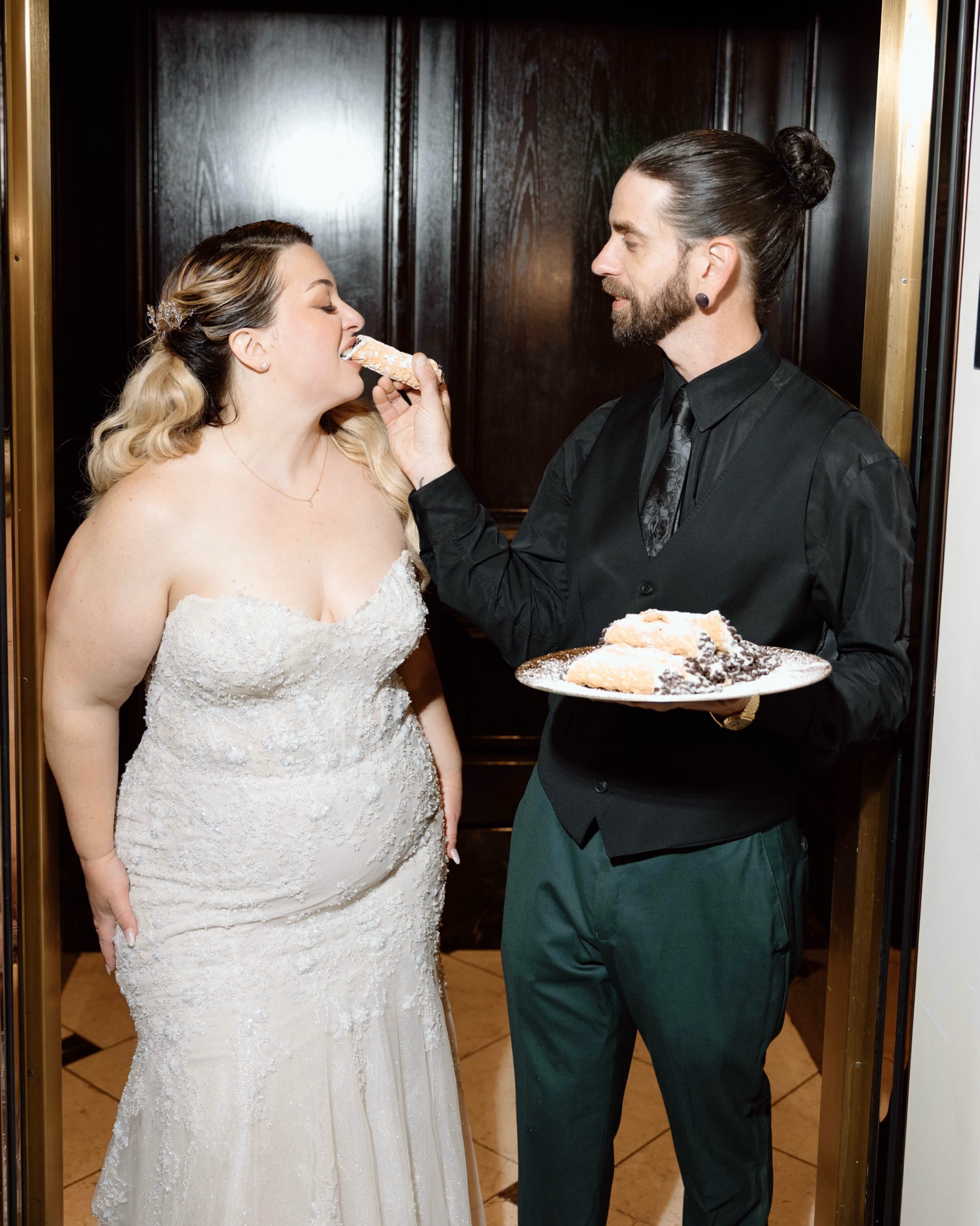 MIKE &amp; LIA | What an absolute PARTY at Richmond&rsquo;s @jmballrooms - and an iconic cannoli moment in place of the traditional cake cutting? LOVE 🤍 

Team
Planning: @stagandlily
Venue: @jmballrooms 
Photo &amp; video: Us! @dakotahvandoran
Flora
