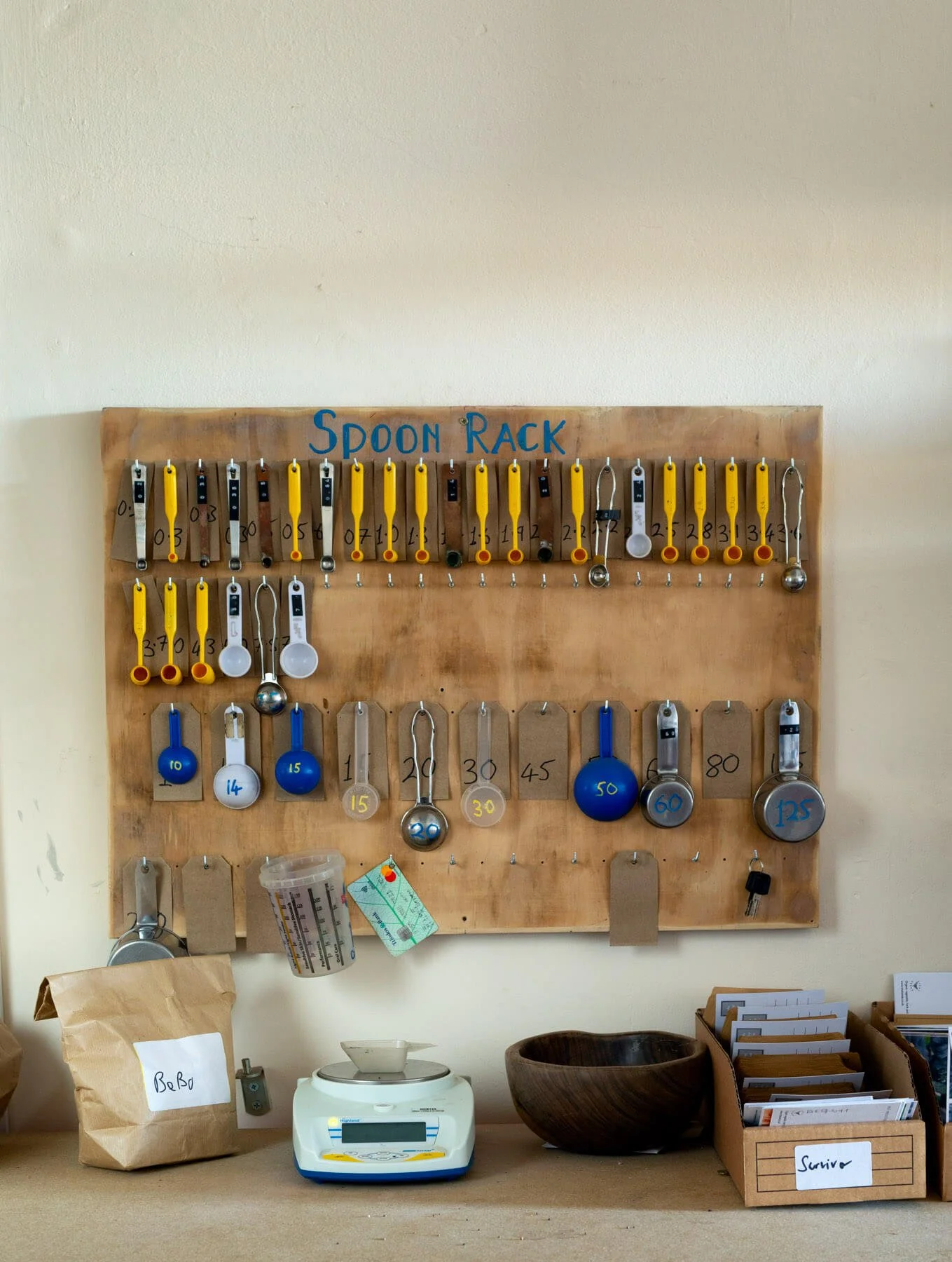 Seed Saving, Packaging and Measuring Tools