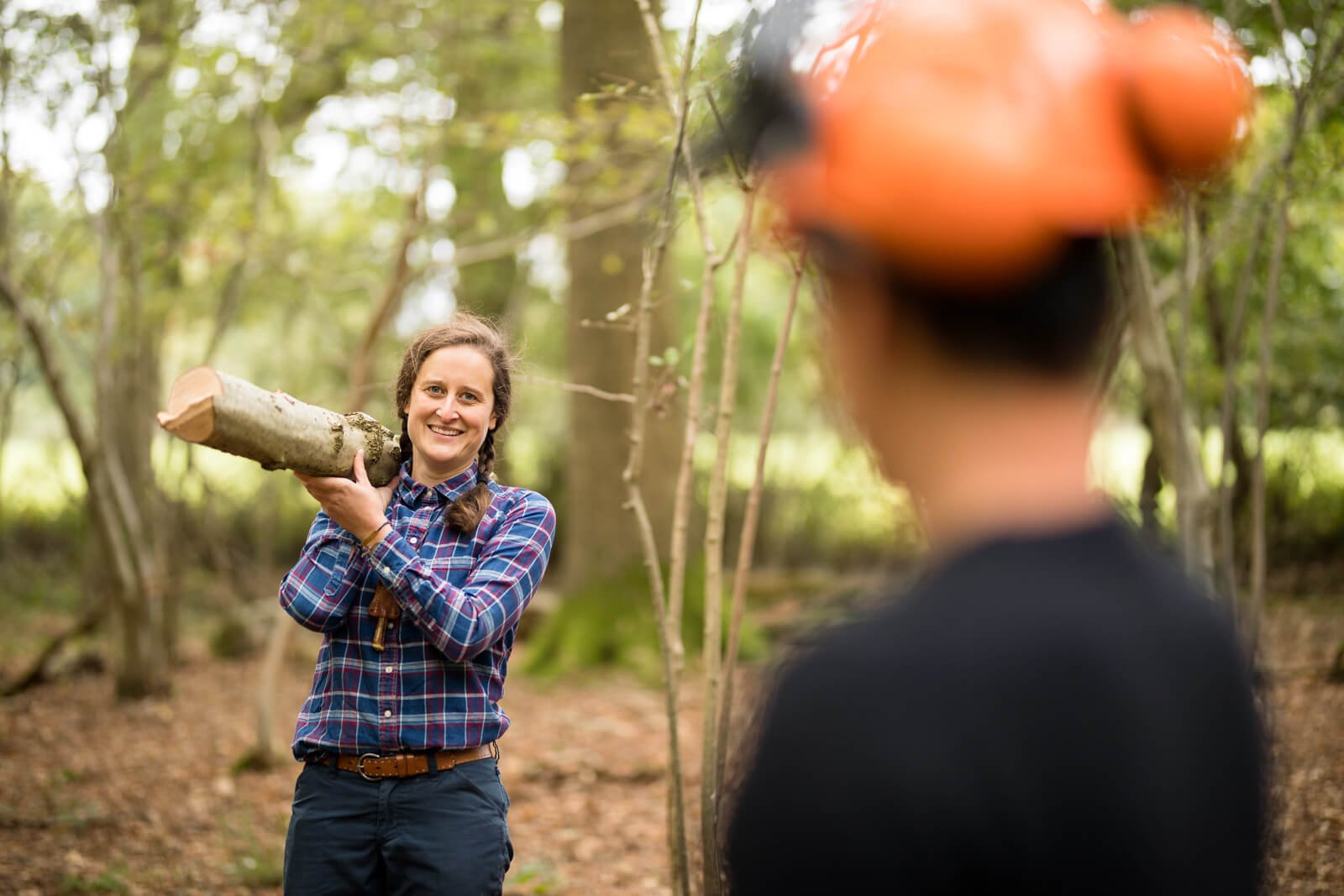 Emma and Andrew Groves, Woodland Management, West Sussex