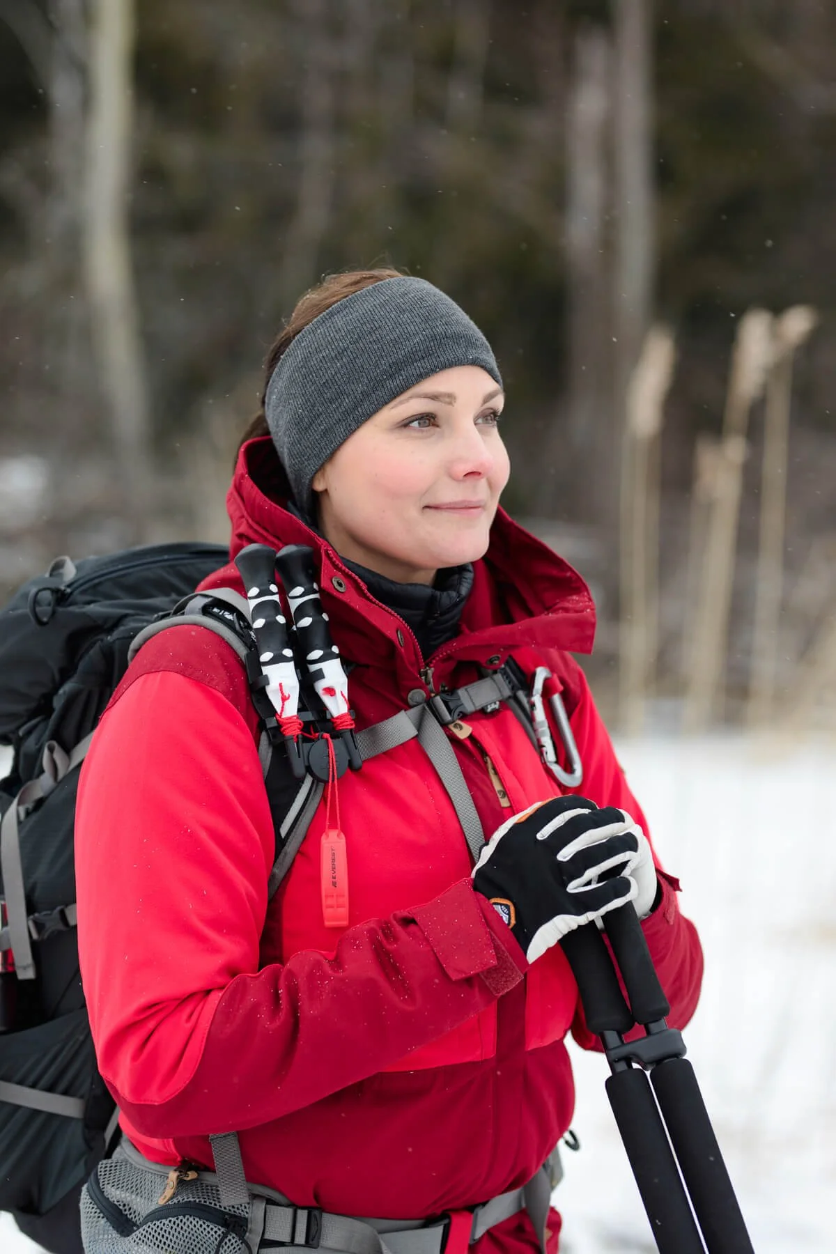Environmental Portrait of Madde Burgstrom, Swedish Nordic Ice Skater