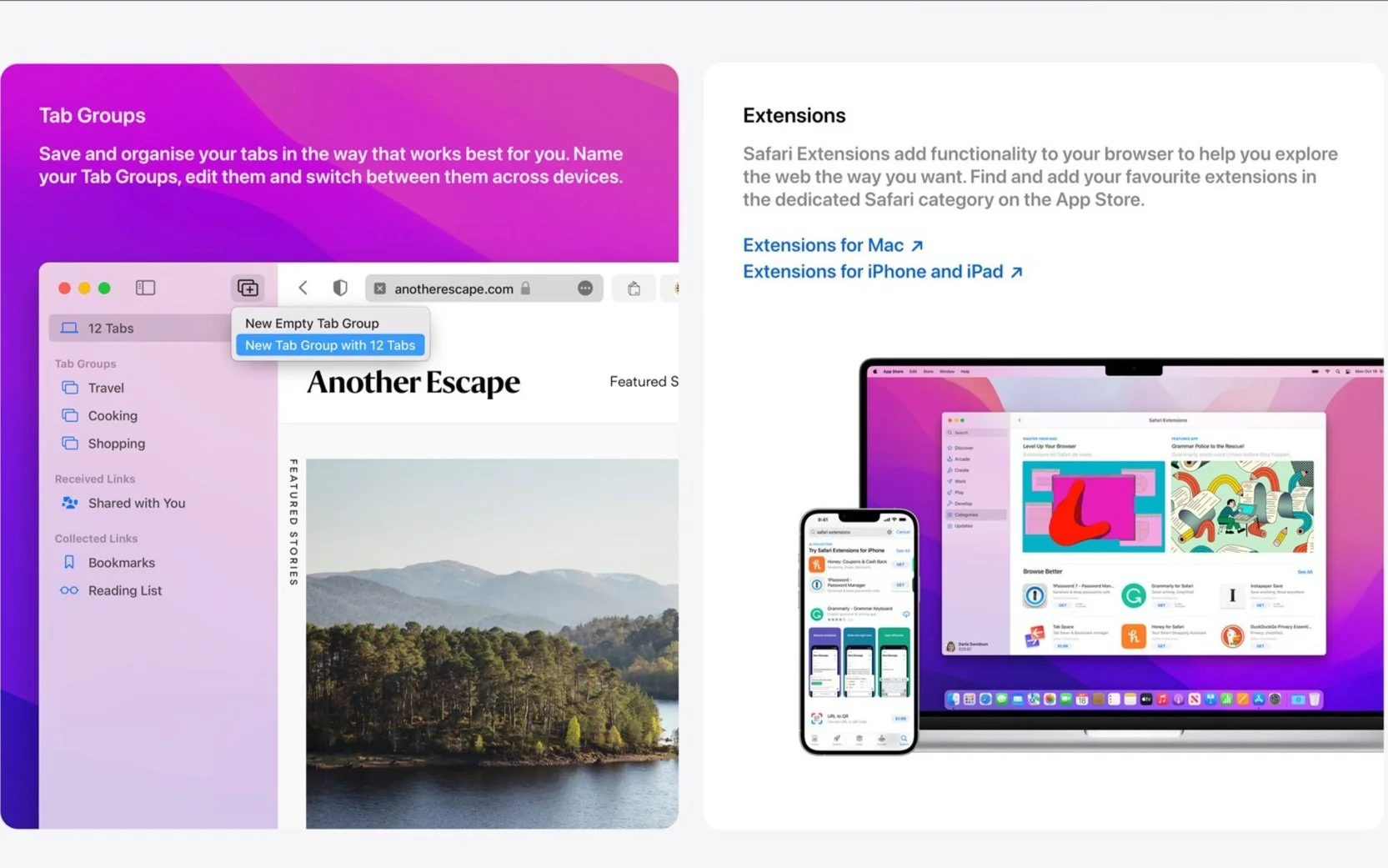 Another Escape Featured: Apple.com &amp; WWDC 2021