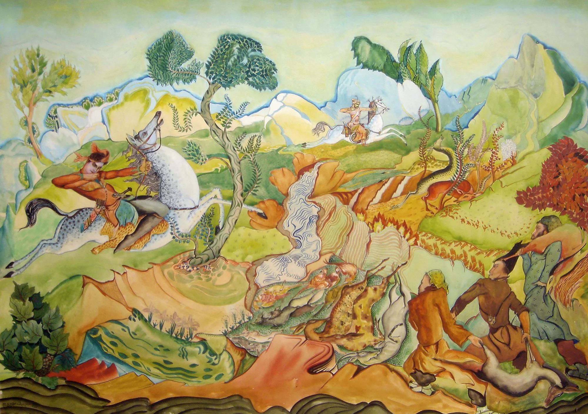 Lado_Gudiashvili Rostevan Hunting.jpg