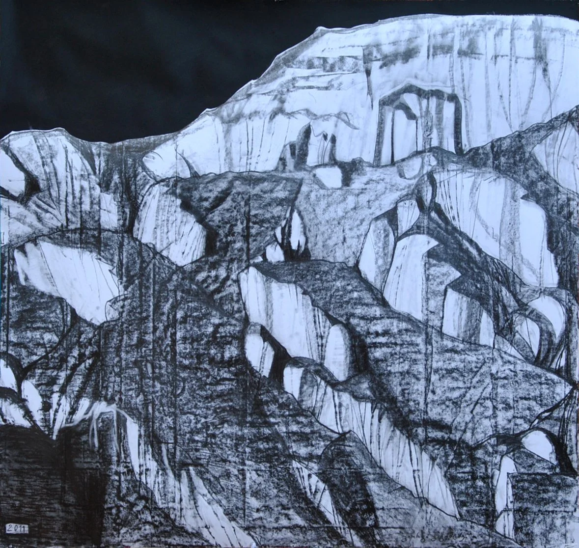 9. giorgi gagoSiZe, “SiomRvime”, qaRaldiakrilifanqari, 86X91sm, 2011 weli.jpg