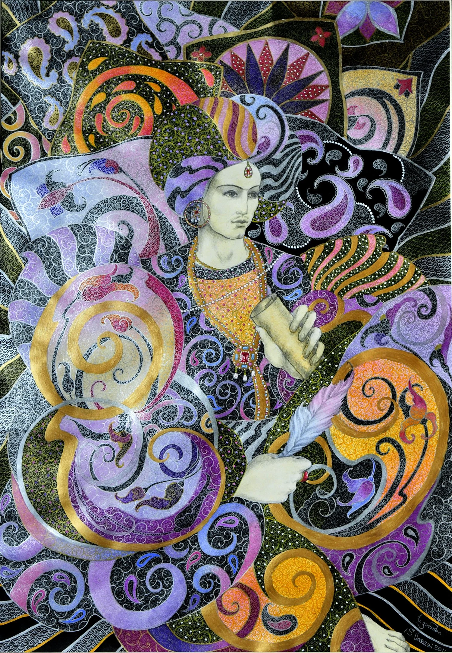 კომპოზიცია (ომარ ჰაიამი) 60X42.jpg