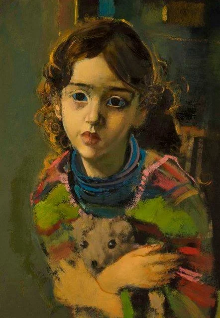 027. EUPHEMIA,  OIL ON PAPER, 39X34, 2009.jpg