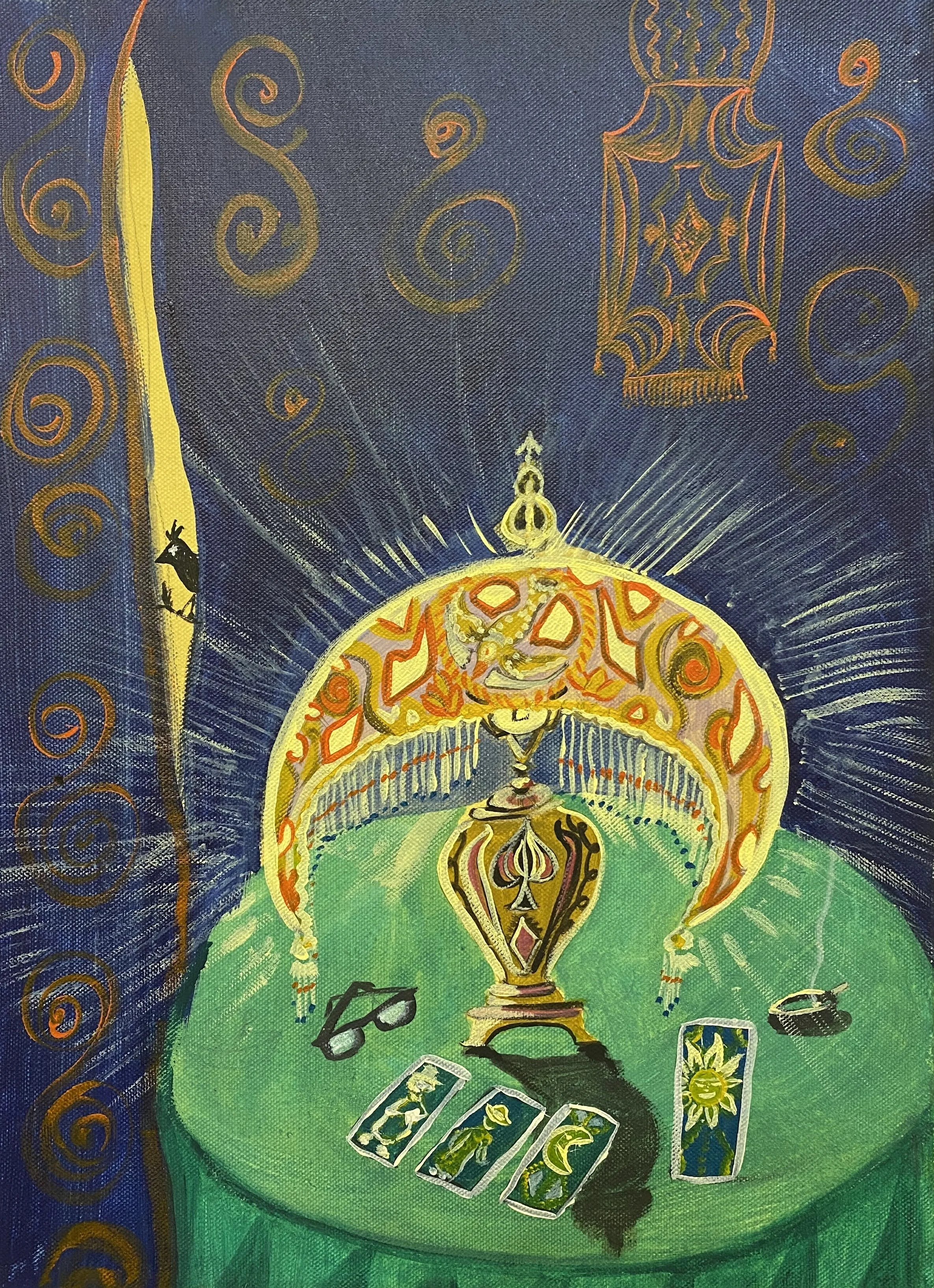 17. ''სანათი'' , ტილო, აკრილი, 40X30..jpg