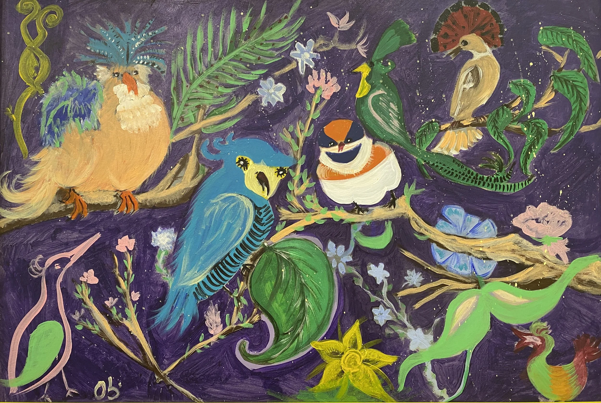 ღამის ზღაპარი მუყაო აკრილი 50 75.jpg