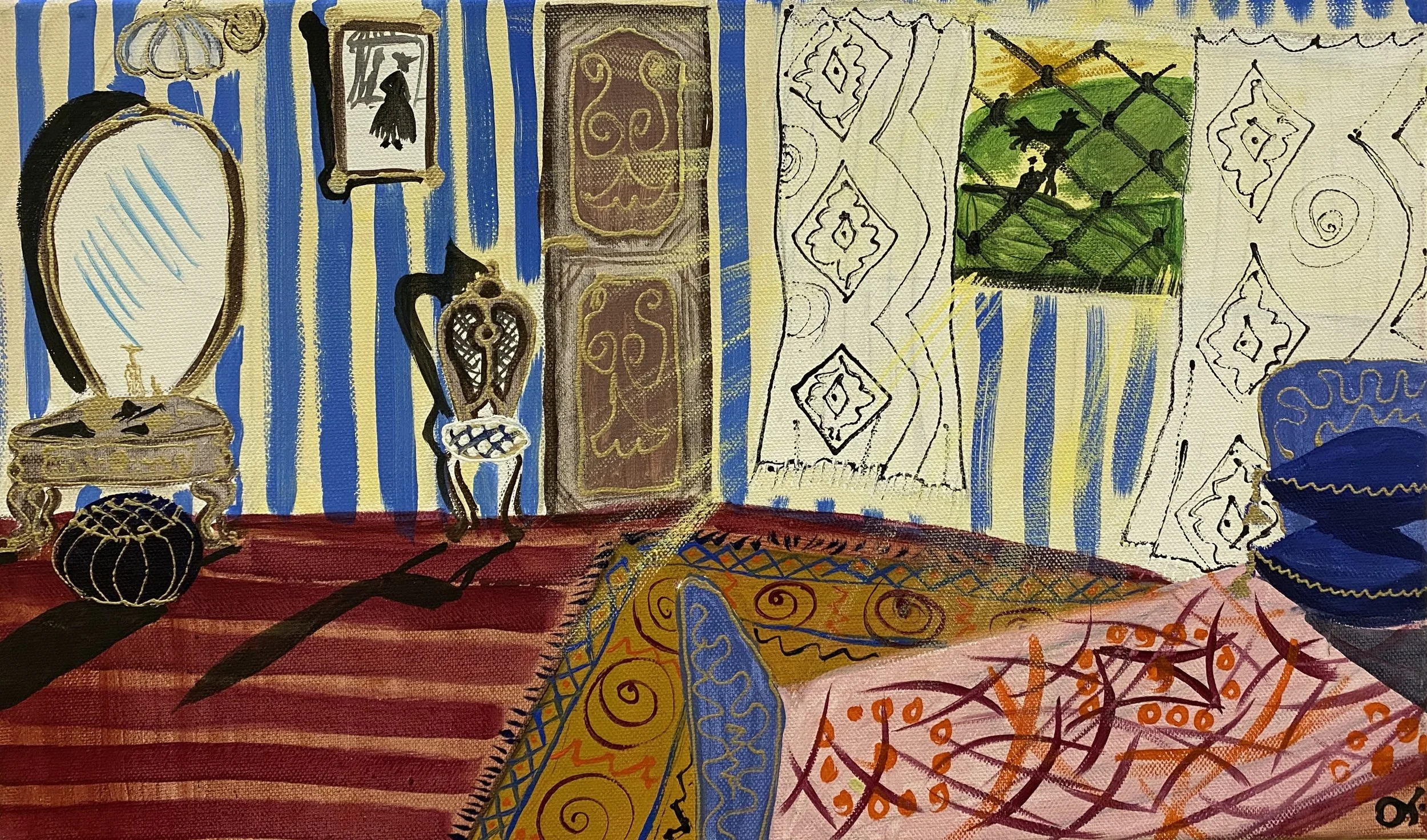 15. ''სარკე'', ტილო, აკრილი, 30X50..jpg