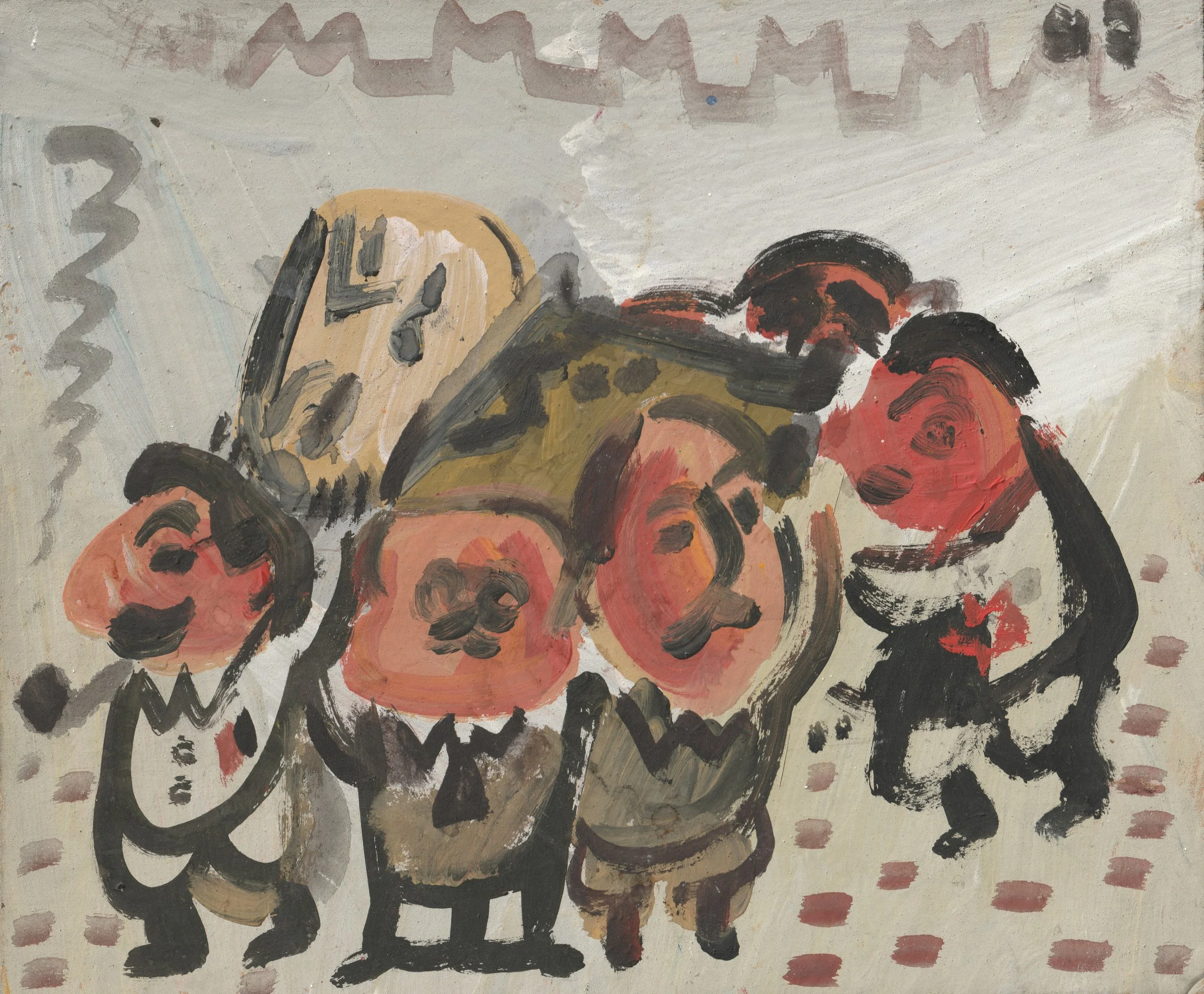 Tempera on Board, 21,5x25 cm.