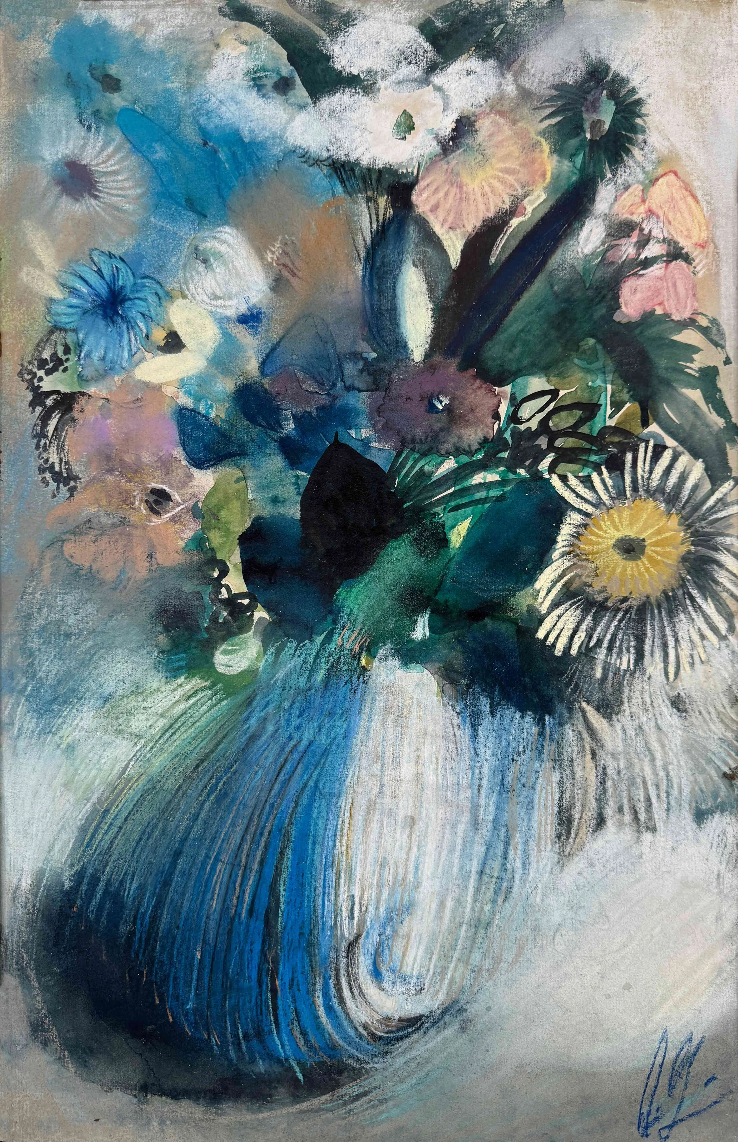 Irakli Parjiani
STILL LIFE
Pastel on paper
50 x 32 cm.