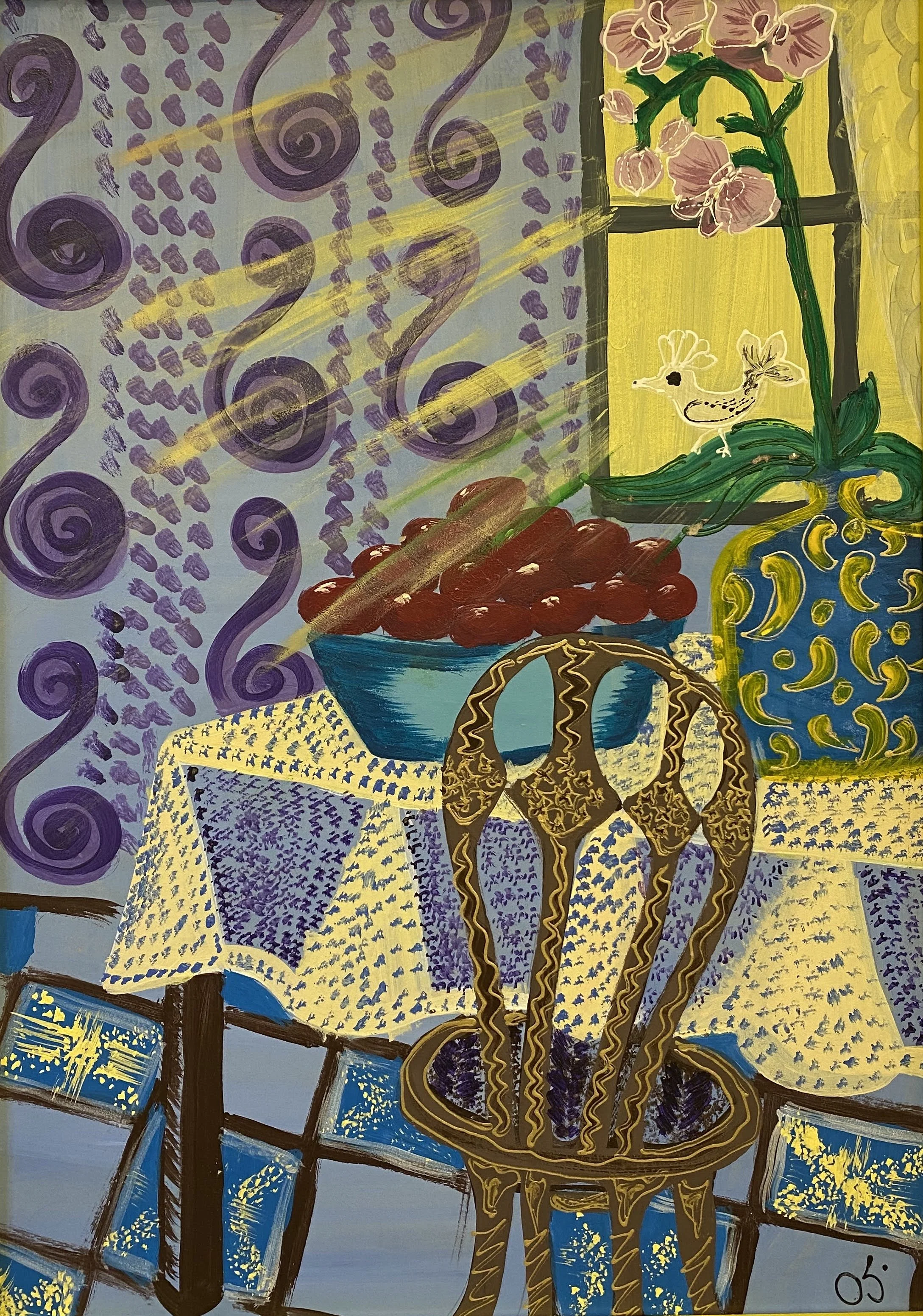 58. ''ორქიდეა'', მუყაო, აკრილი, 49X35.jpg