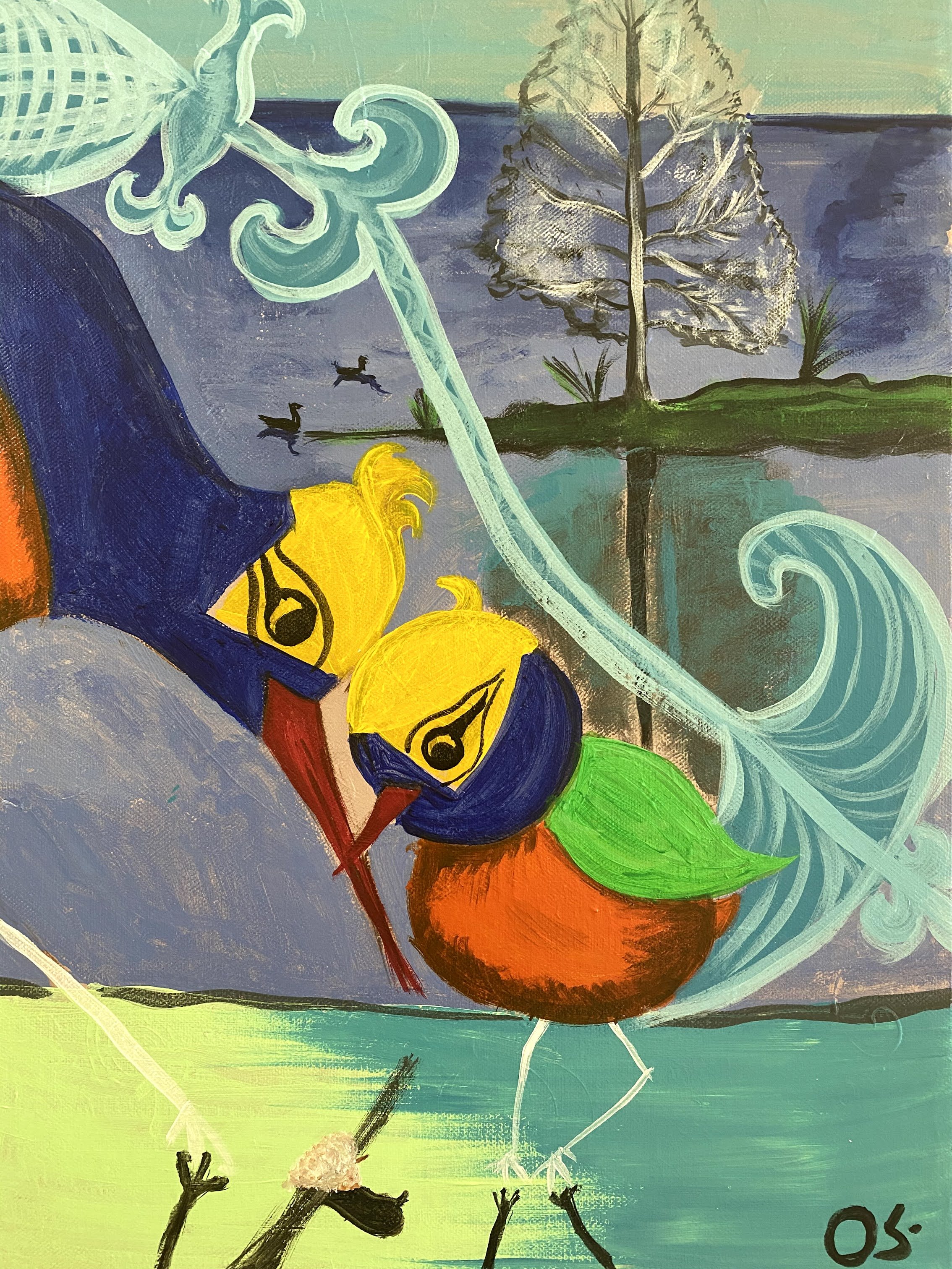 27. ''დედობა'', ტილო, აკრილი,  40X29..jpg