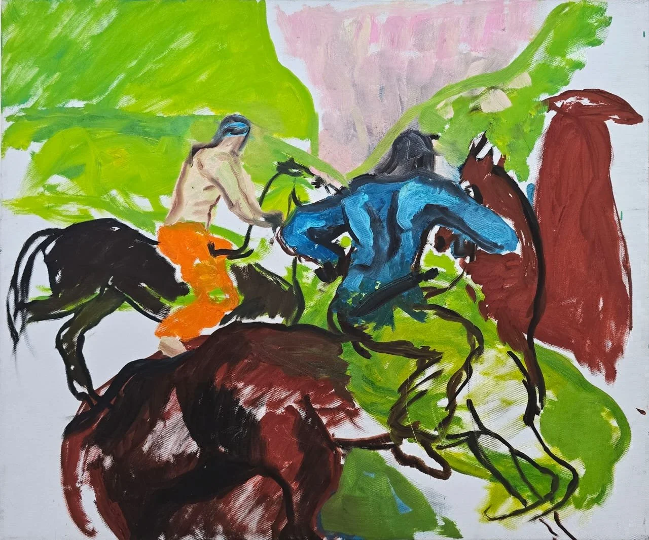 KHEVSURS
Oil on canvas, 50 x 60 cm. 2007