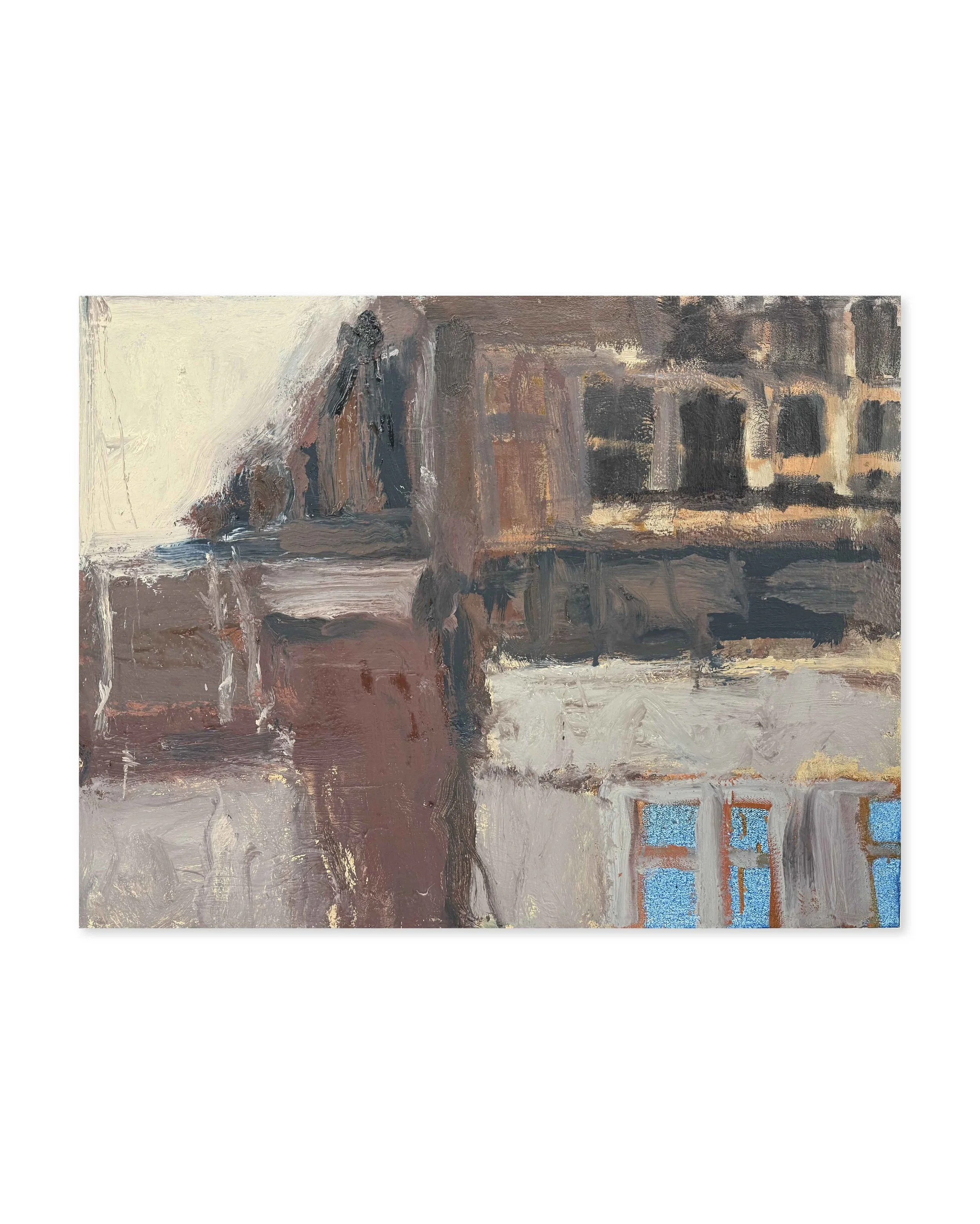 Vakho Bugadze ‘Untitled’, oil on canvas, 49 x 65 cm. 2024