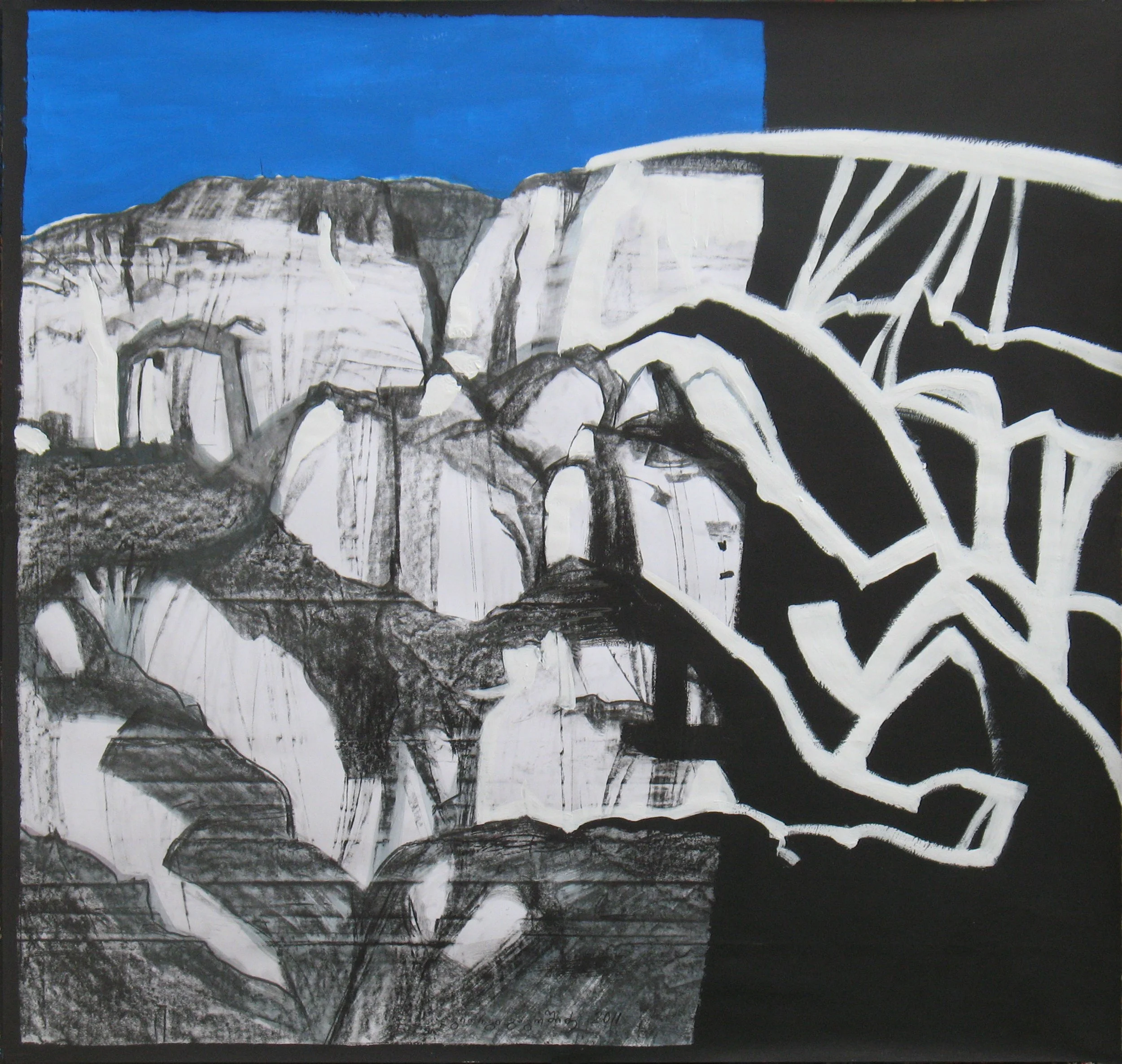 7.'giorgi gagoSiZe, “SiomRvime”, qaRaldiakrilifanqari, 90X95sm, 2011wel.jpg