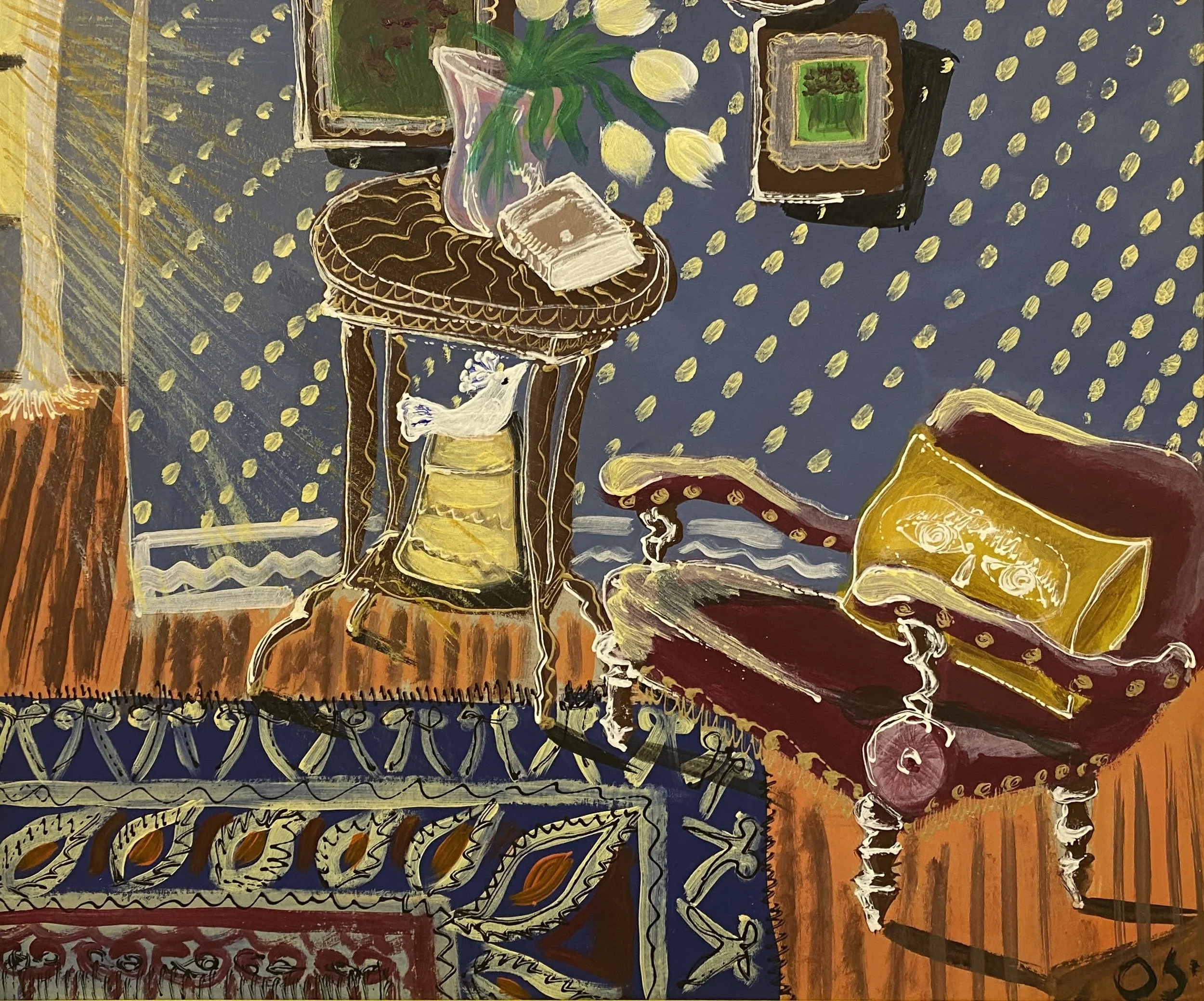 43. ''ტიტები'', მუყაო, აკრილი, 31X37..jpg