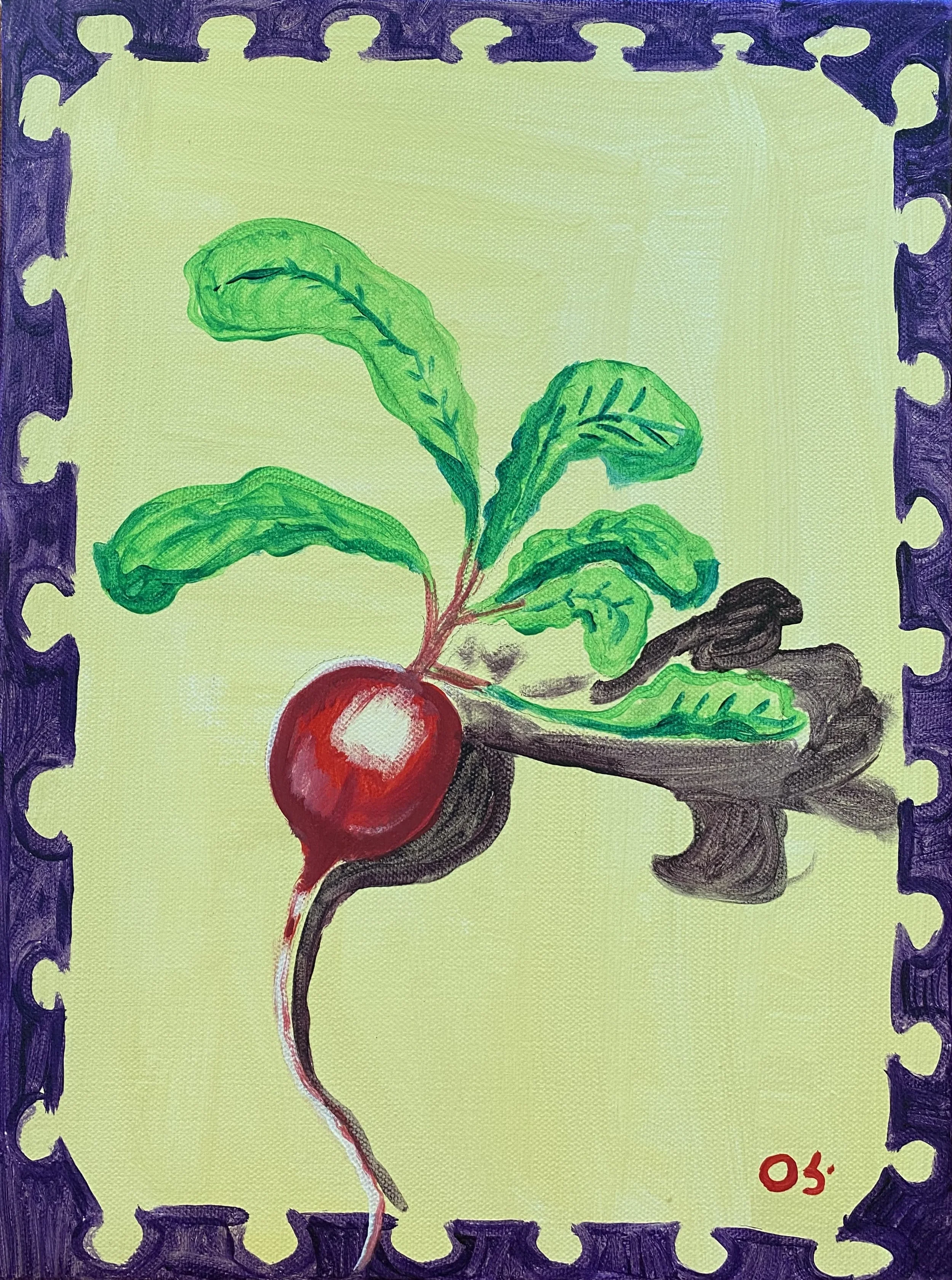 30. ''ბოლოკი'', ტილო, აკრილი, 40X30.jpg