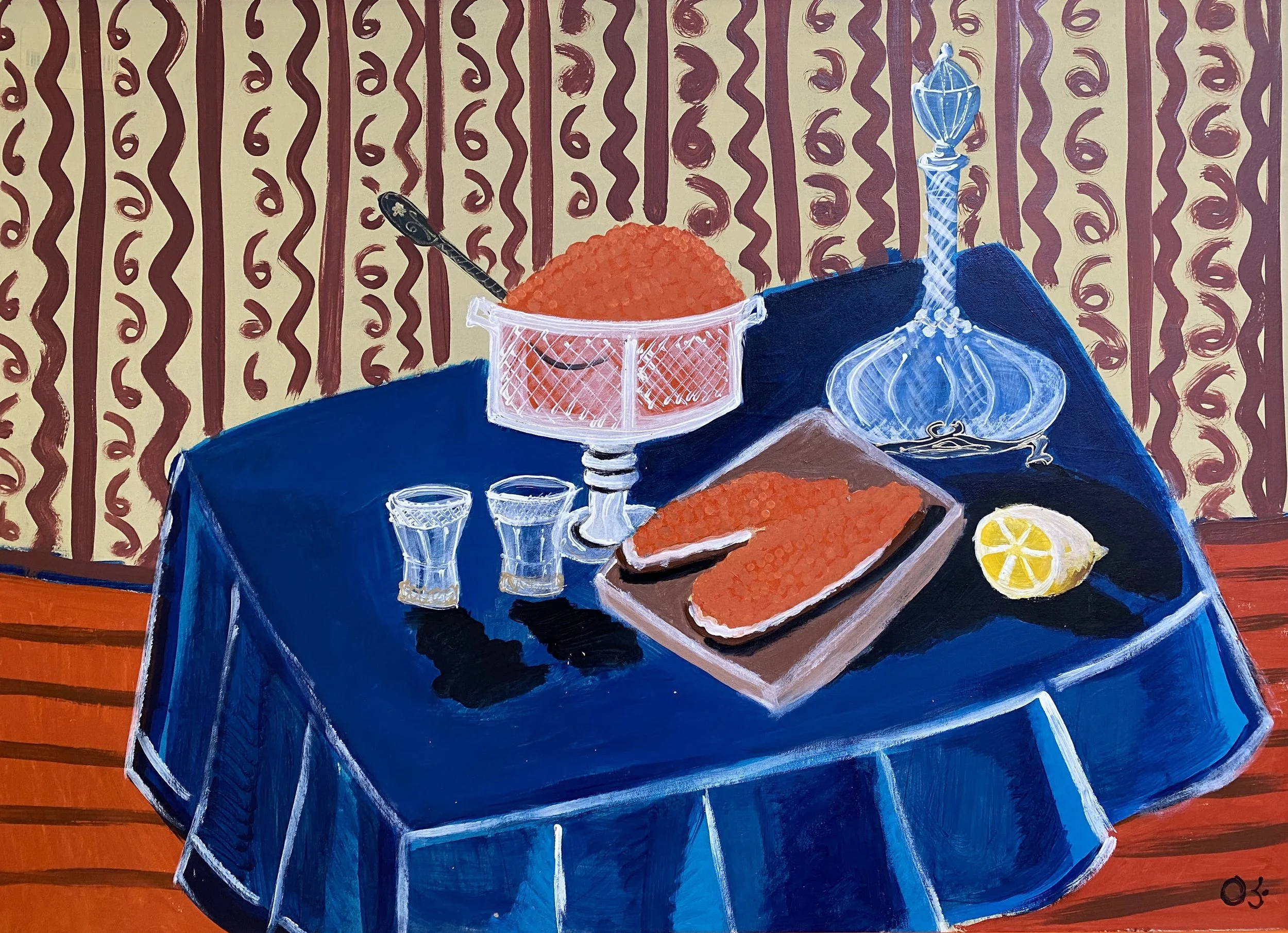 'ხიზილალა', მუყაო, აკრილი, 50X70..jpg