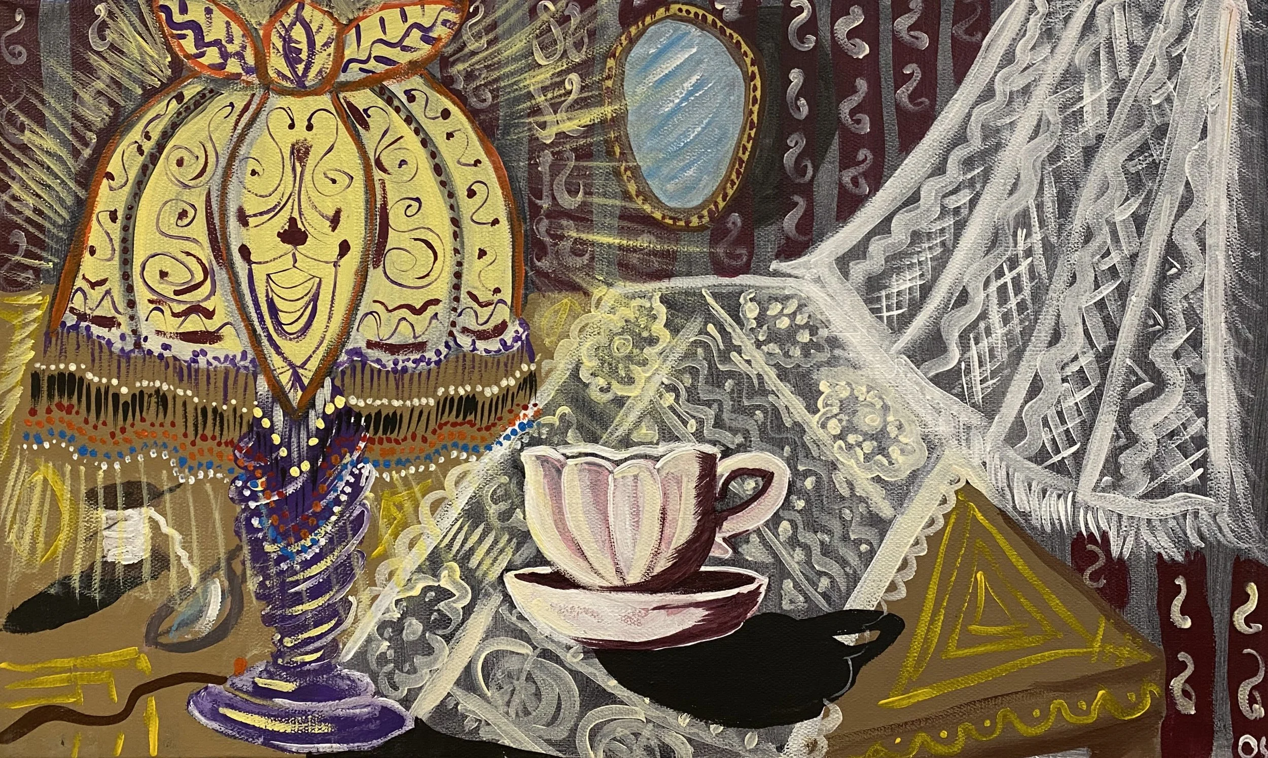 14. ''ფინჯანი'' ტილო, აკრილი, 30X50..jpg