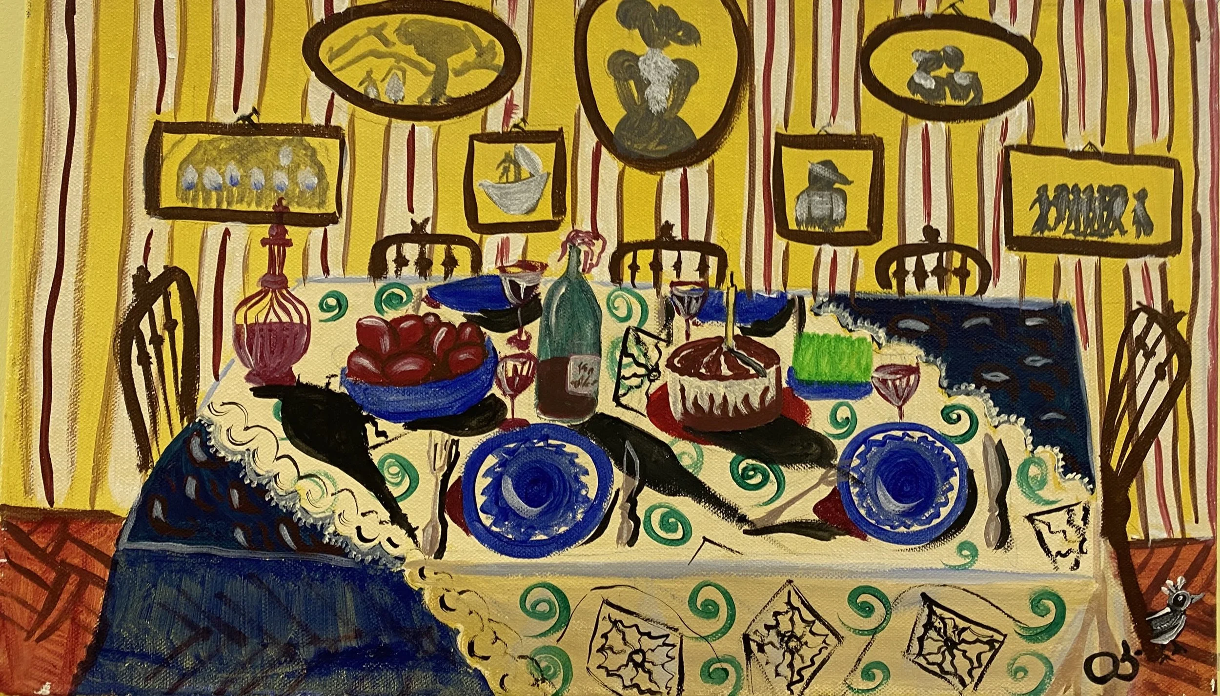 13. ''აღდგომა'' ტილო, აკრილი,  30X50.jpg