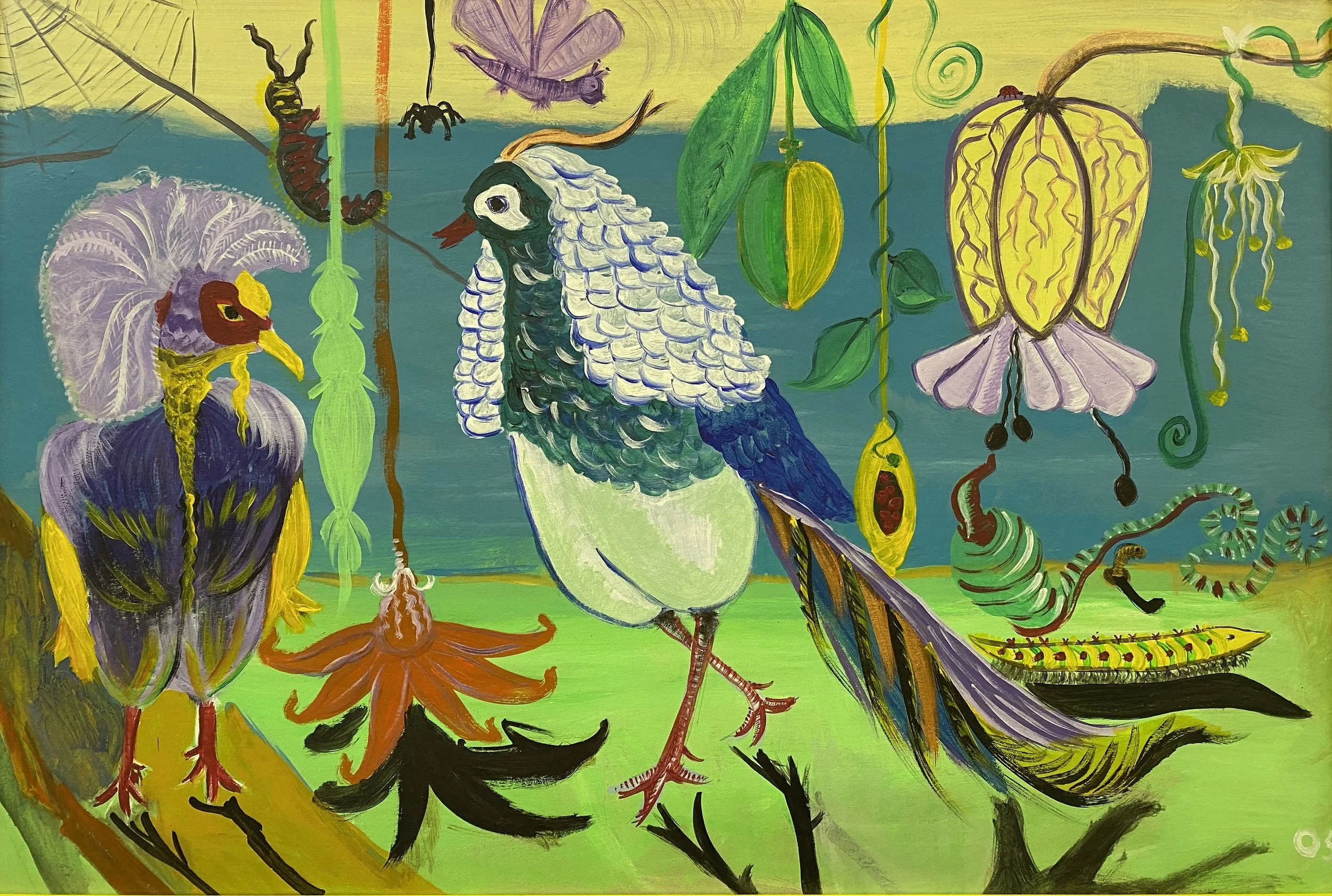 'დიალოგი', მუყაო, აკრილი, 50X75..jpg