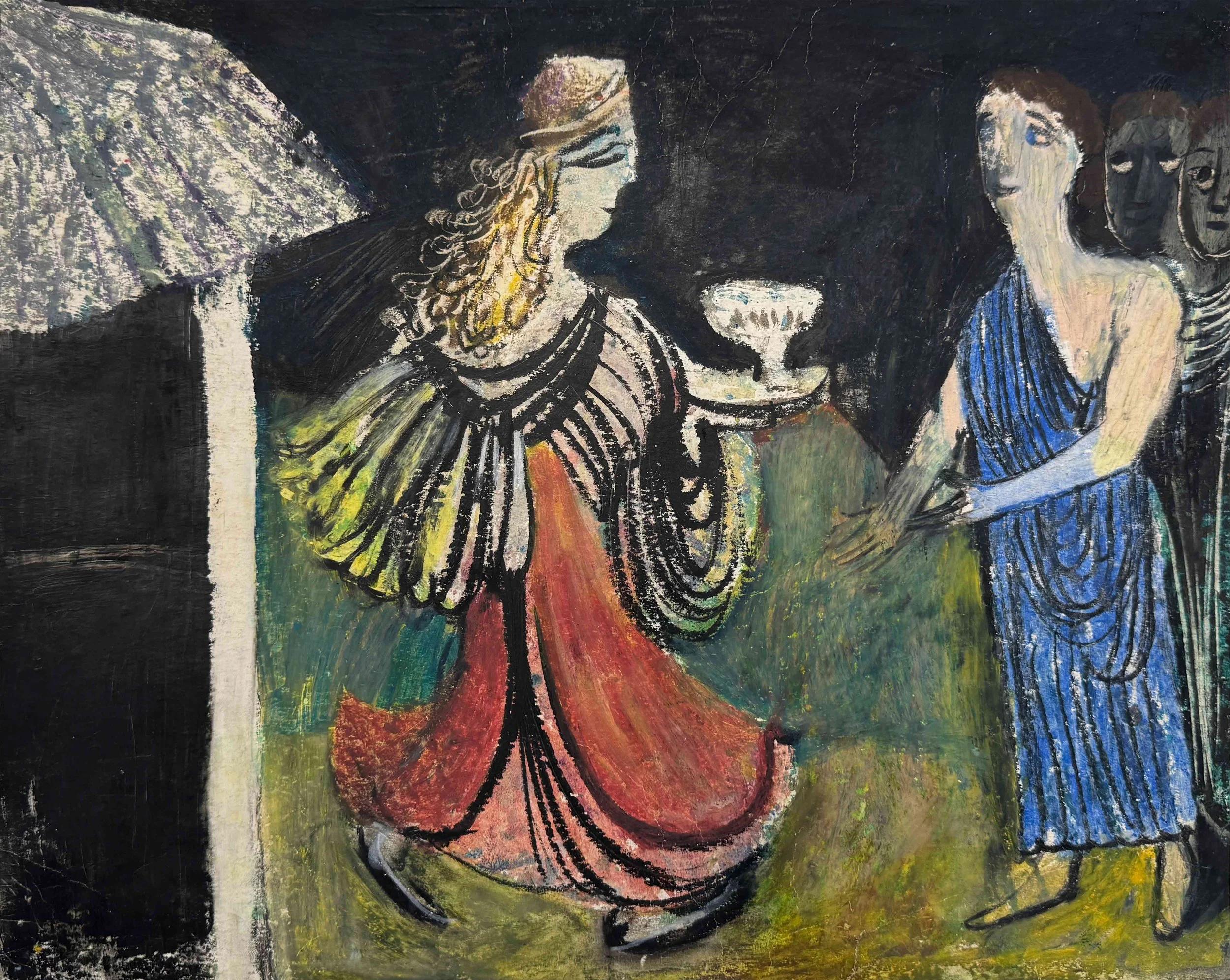 Irakli Parjiani
ODESSY
Pastel on paper
30 x 38 cm.