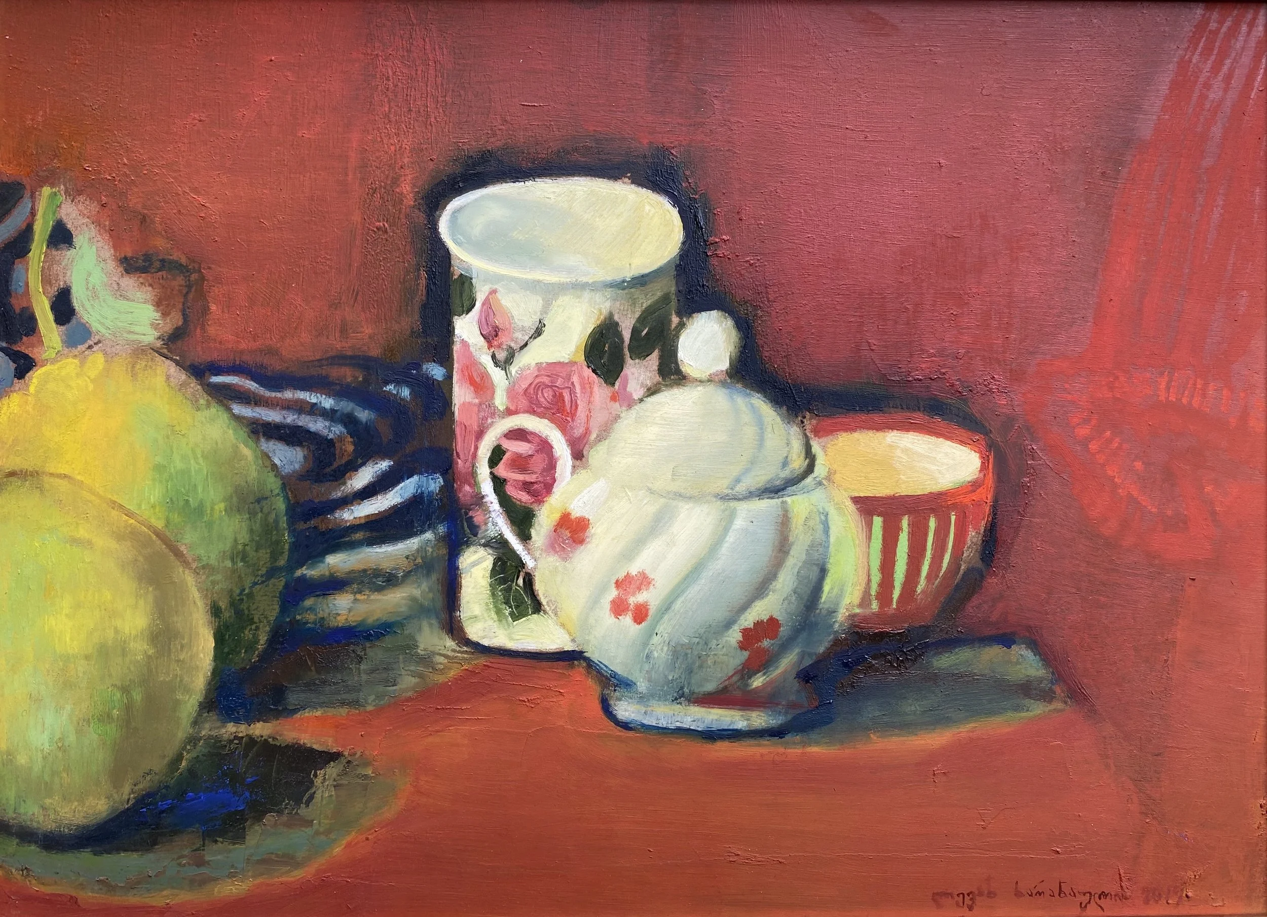 RED STILL LIFE