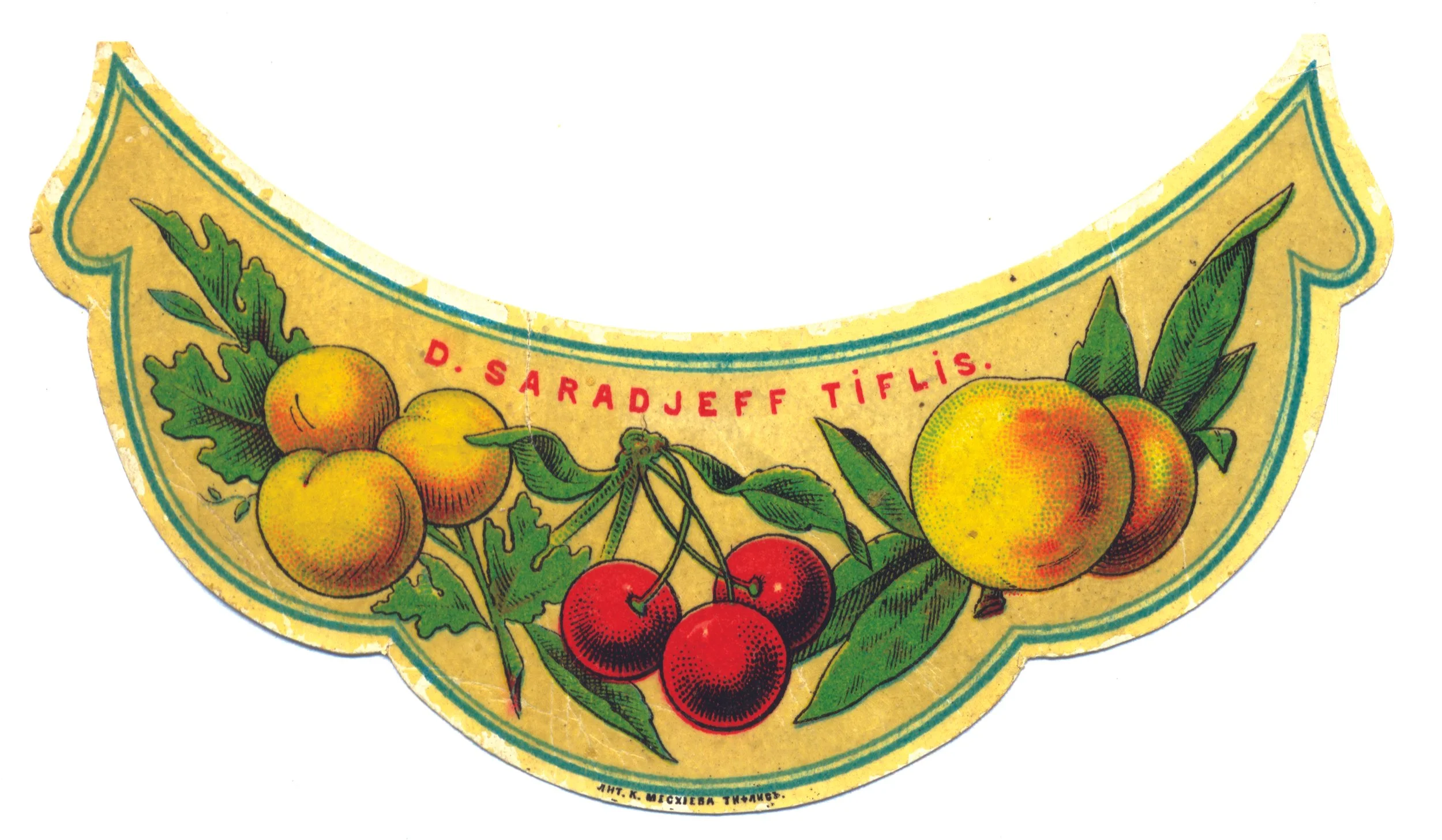 IN VINO VERITAS: DAVID SARAJISHVILI ALCOHOLIC DRINK LABERLS XIX C. 28.09-20.10.2004