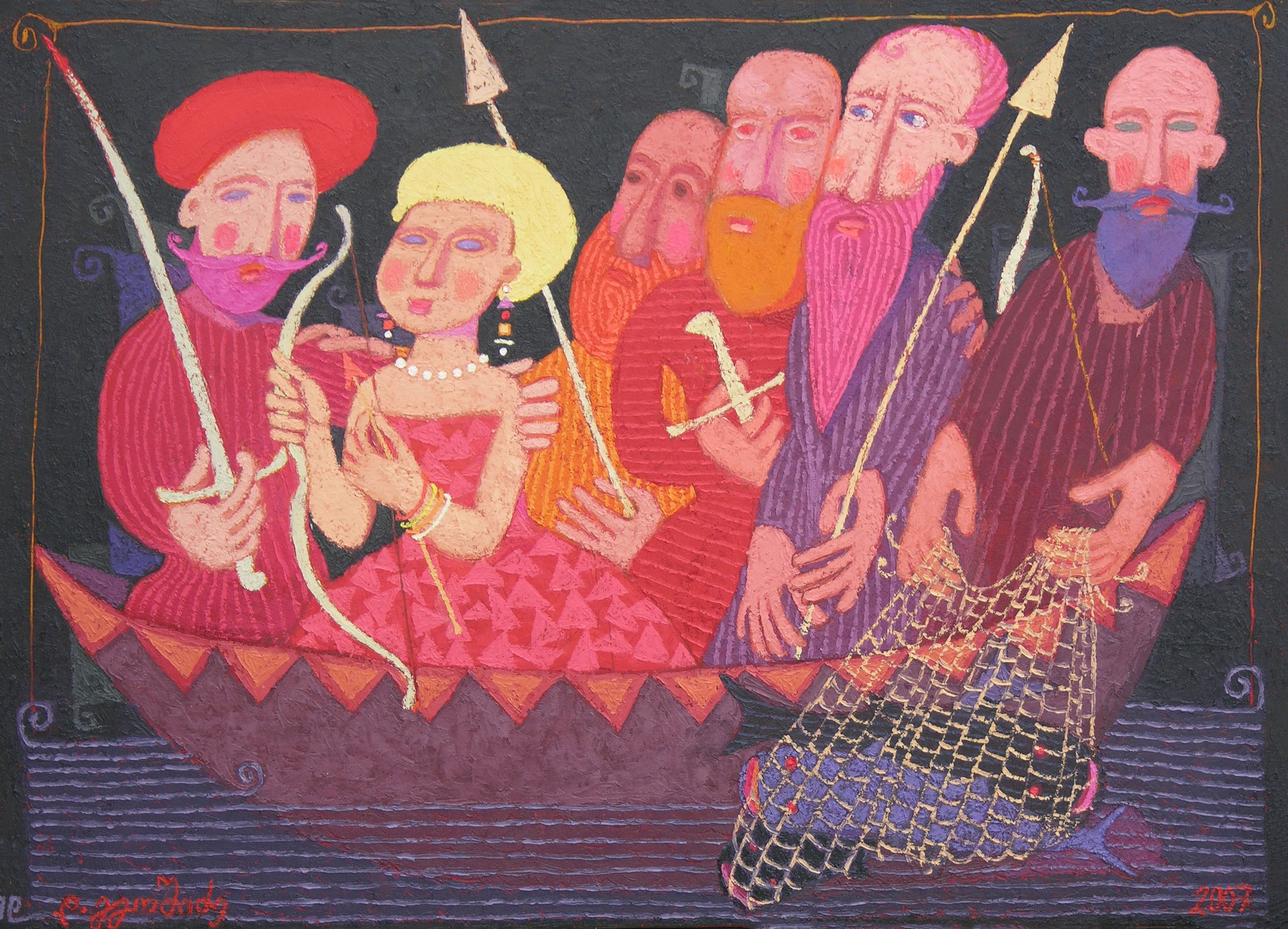 mezgvaurebi. t.z. 82X111, 2007.jpg