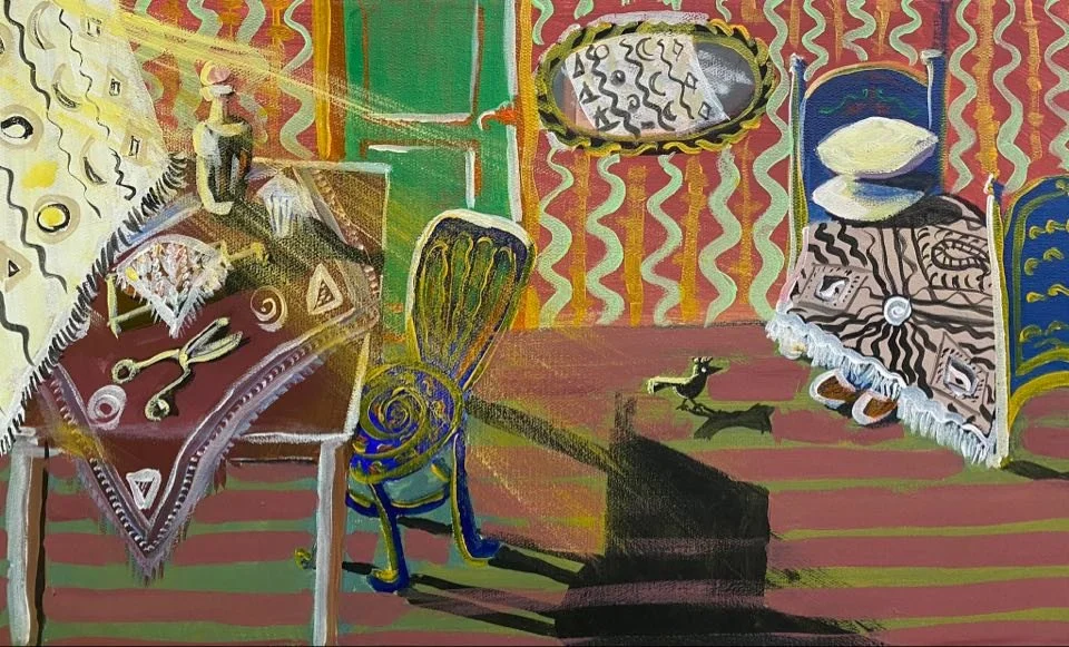 'საძინებელი', ტილო, აკრილი 30X50..jpg