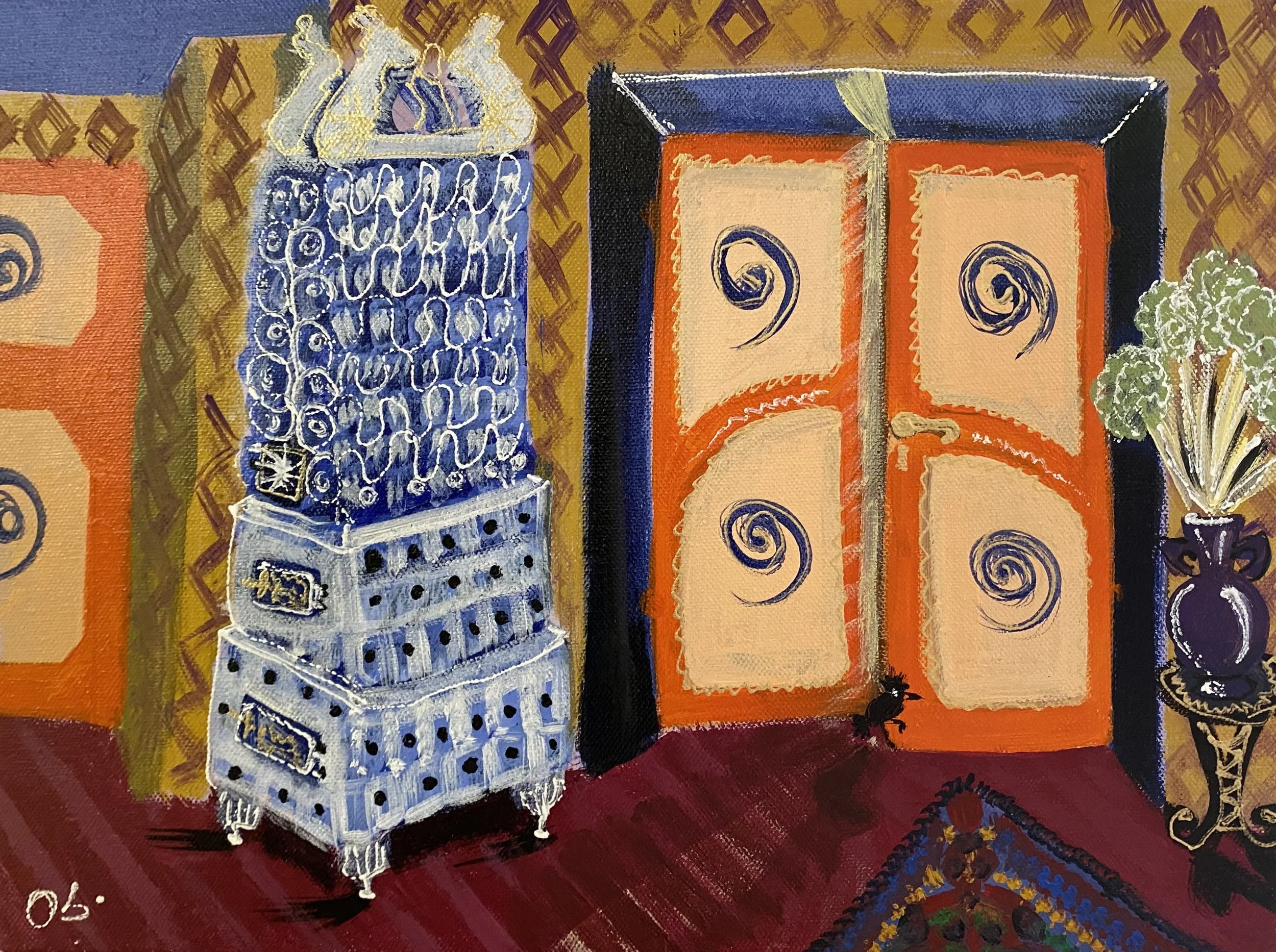 31. ''ღუმელი'', ტილო, აკრილი, 30X40.jpg