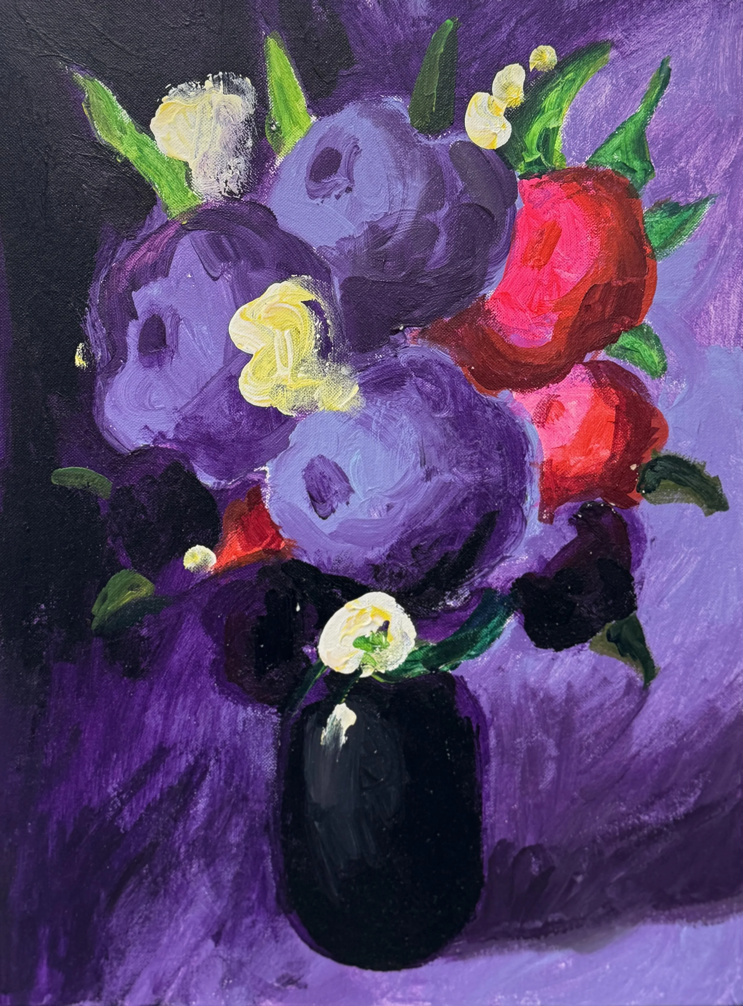 PURPLE STILL LIFE