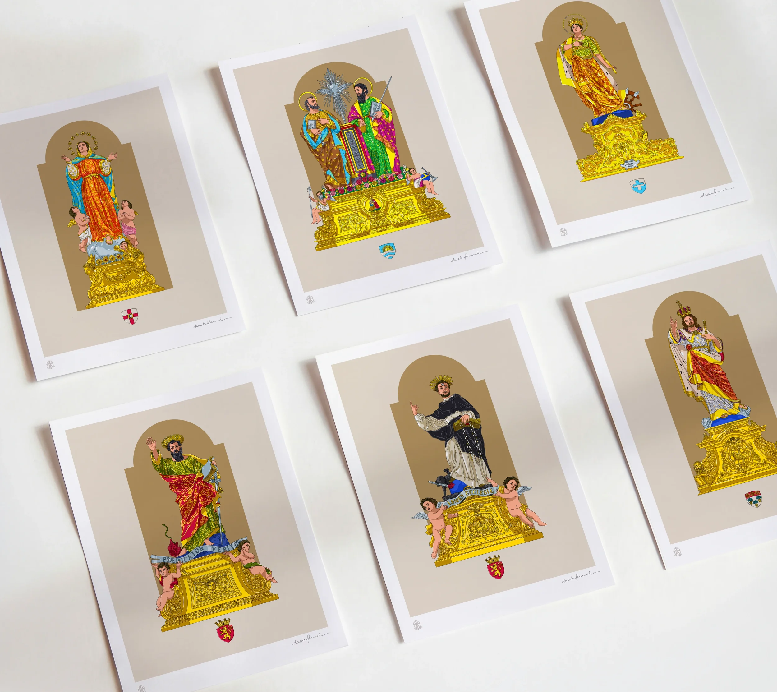 Il-Kappella titular statues collection