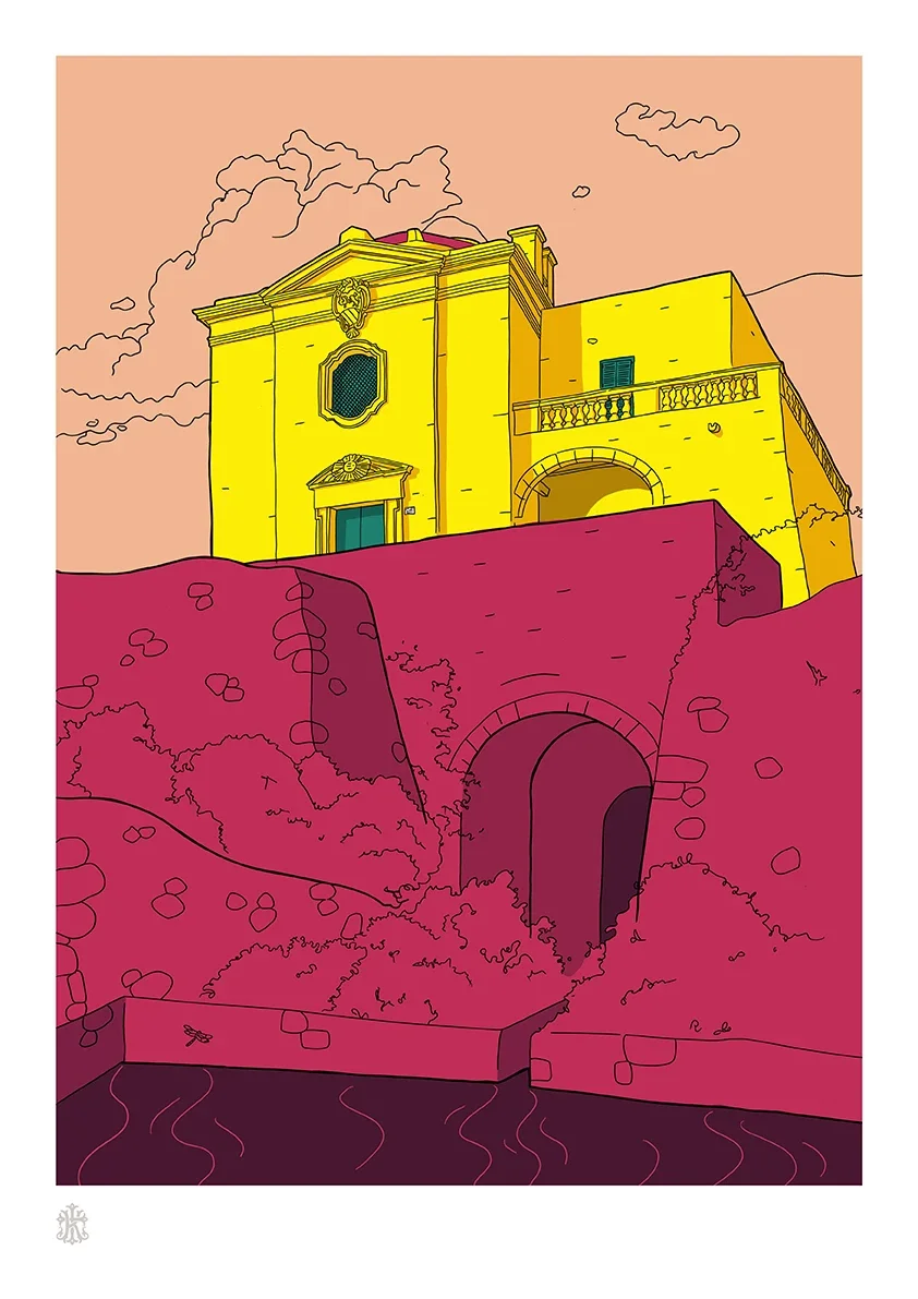 Illustration of Il-Fawwara chapel