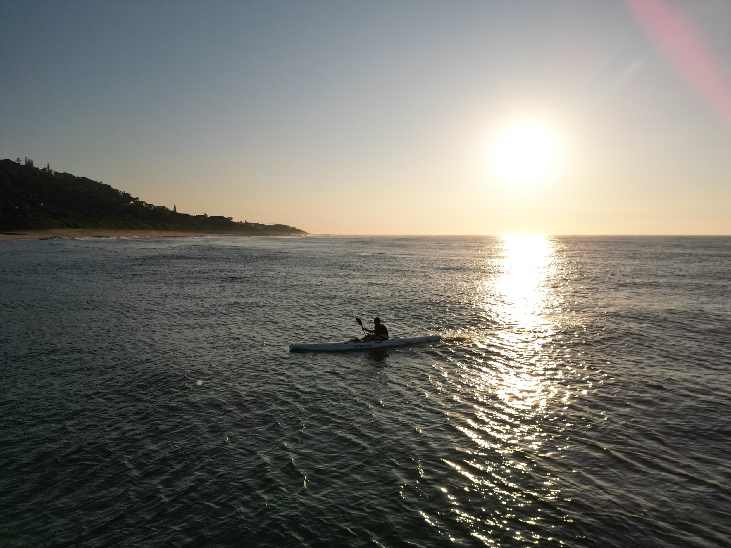 Try kayaking if you can handle the swell. 