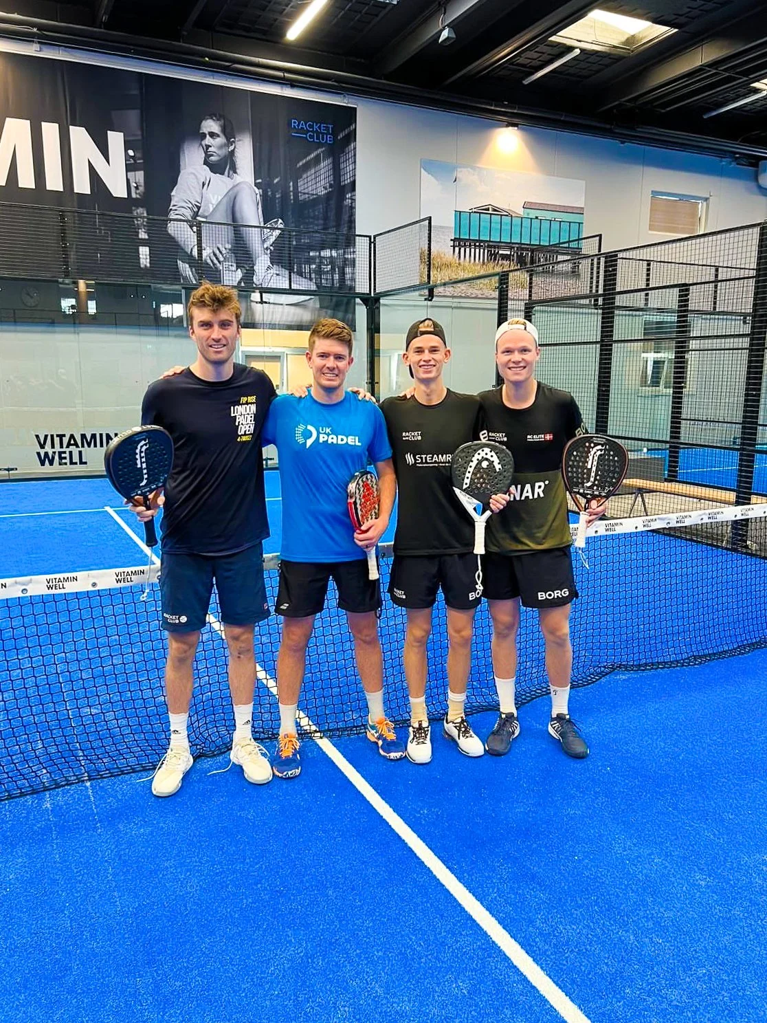Coach Jared training  with Denmarks national champions