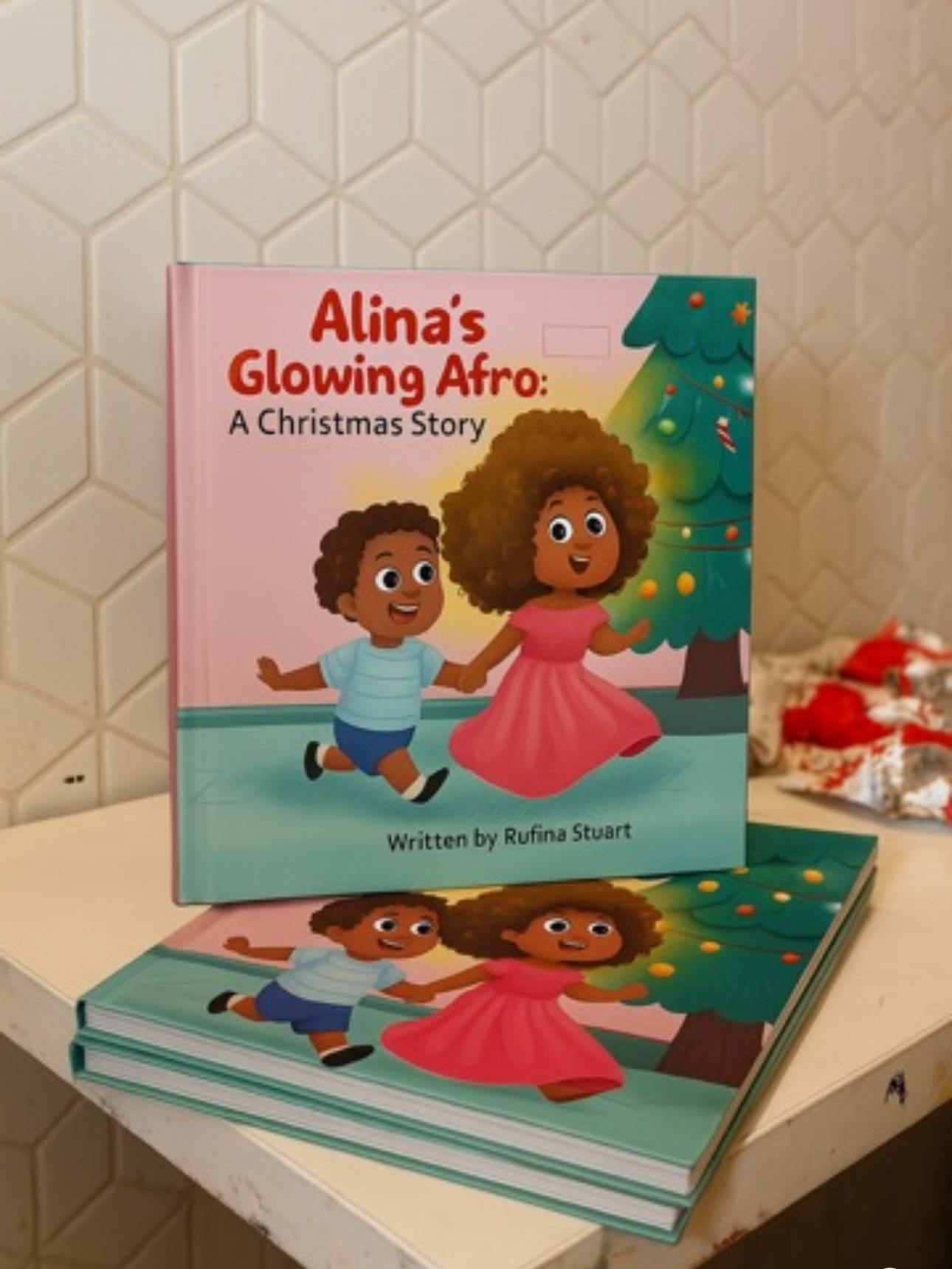 Alina's Glowing Afro -  A Christmas story