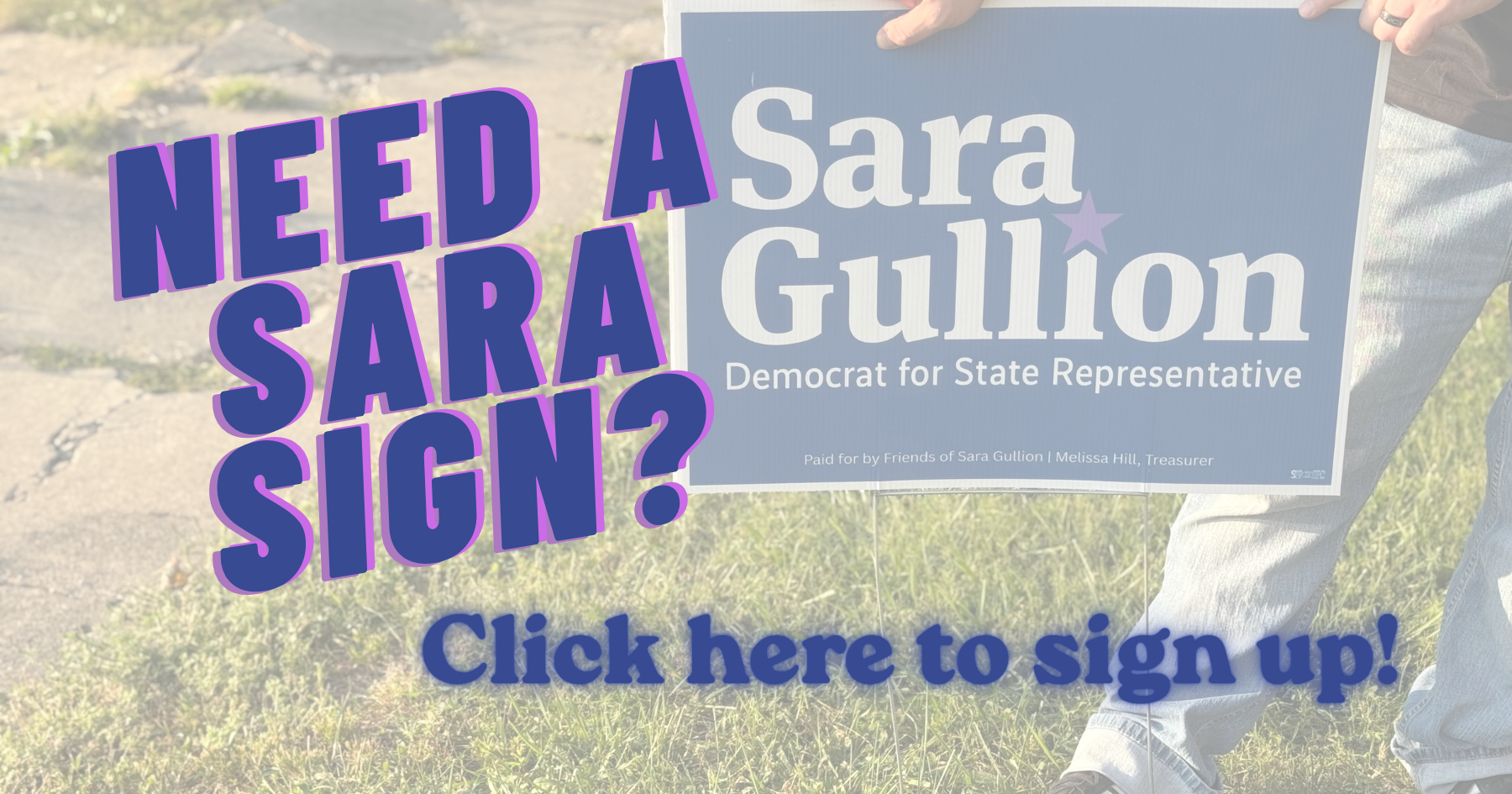 Need a Sara sign?