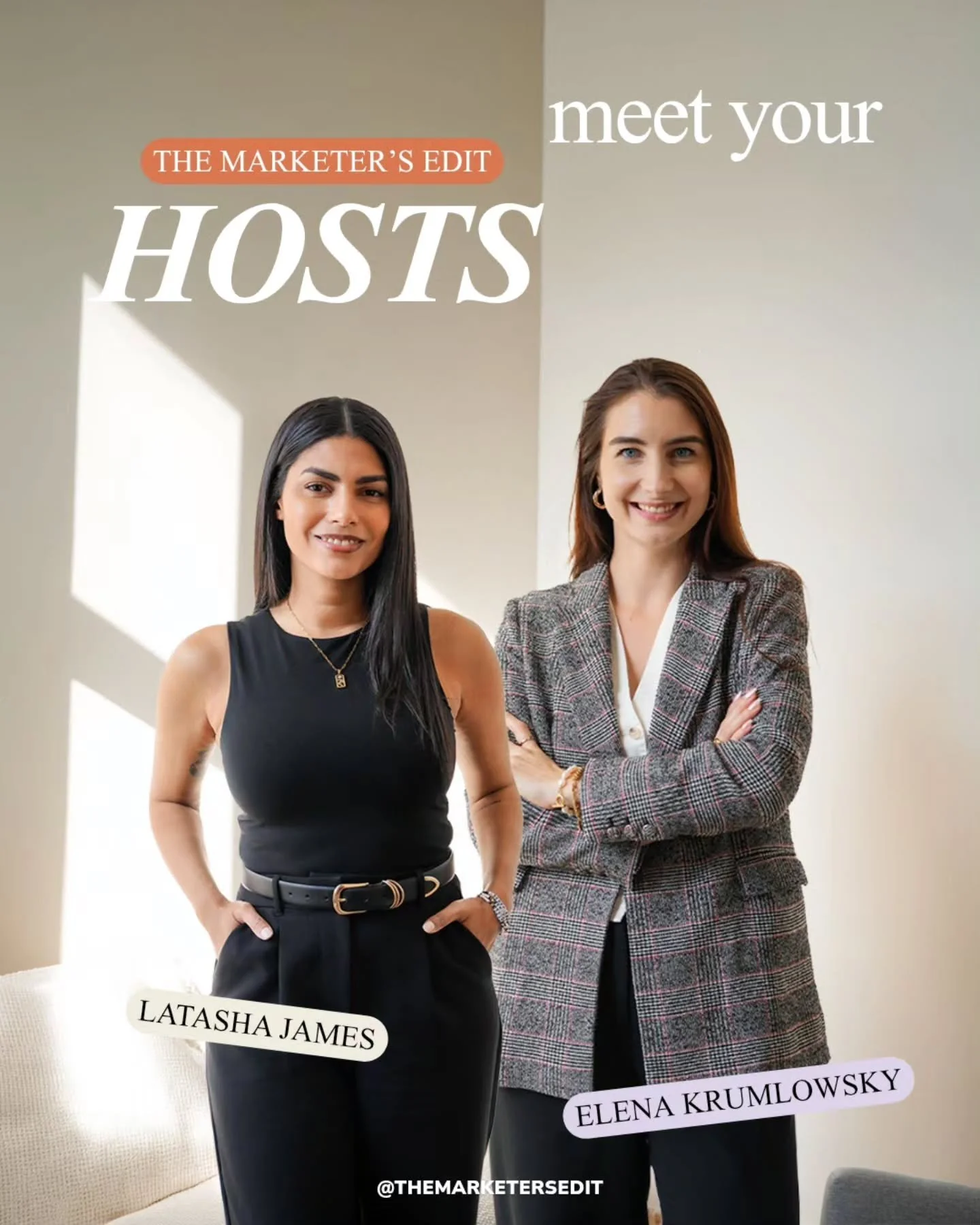 About a year ago, @elena_krumlowsky reached out to @thelatashajames with a completely different idea. She shut it down in the nicest way possible... And then said something that changed everything: "Actually, I've been coaching a few people who 