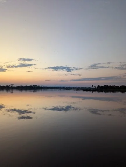 Twilight on the Shire River, Liwonde National Park