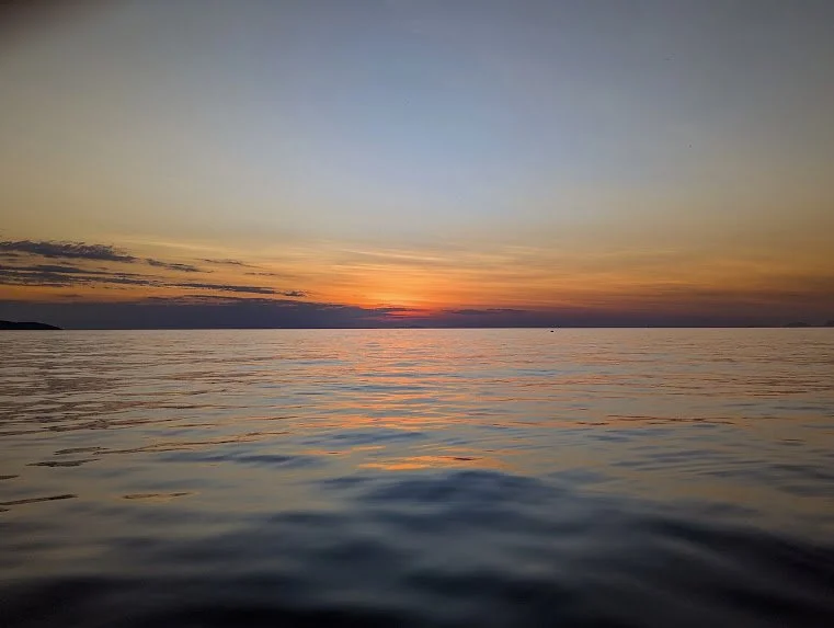 Sunset over Lake Malawi National Park