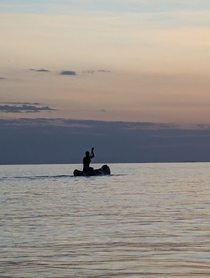 Fisherman on Lake Malawi