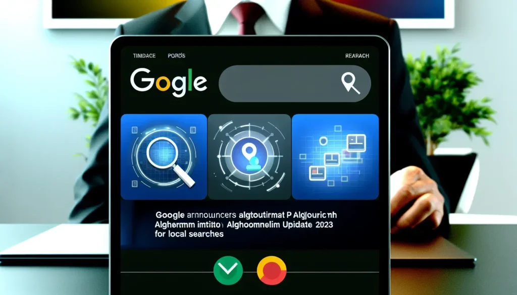 Google annonce une mise à jour de l’algorithme 2023 pour les recherches locales