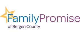 Family Promise of Bergen County logo with a gold star and blue and purple text