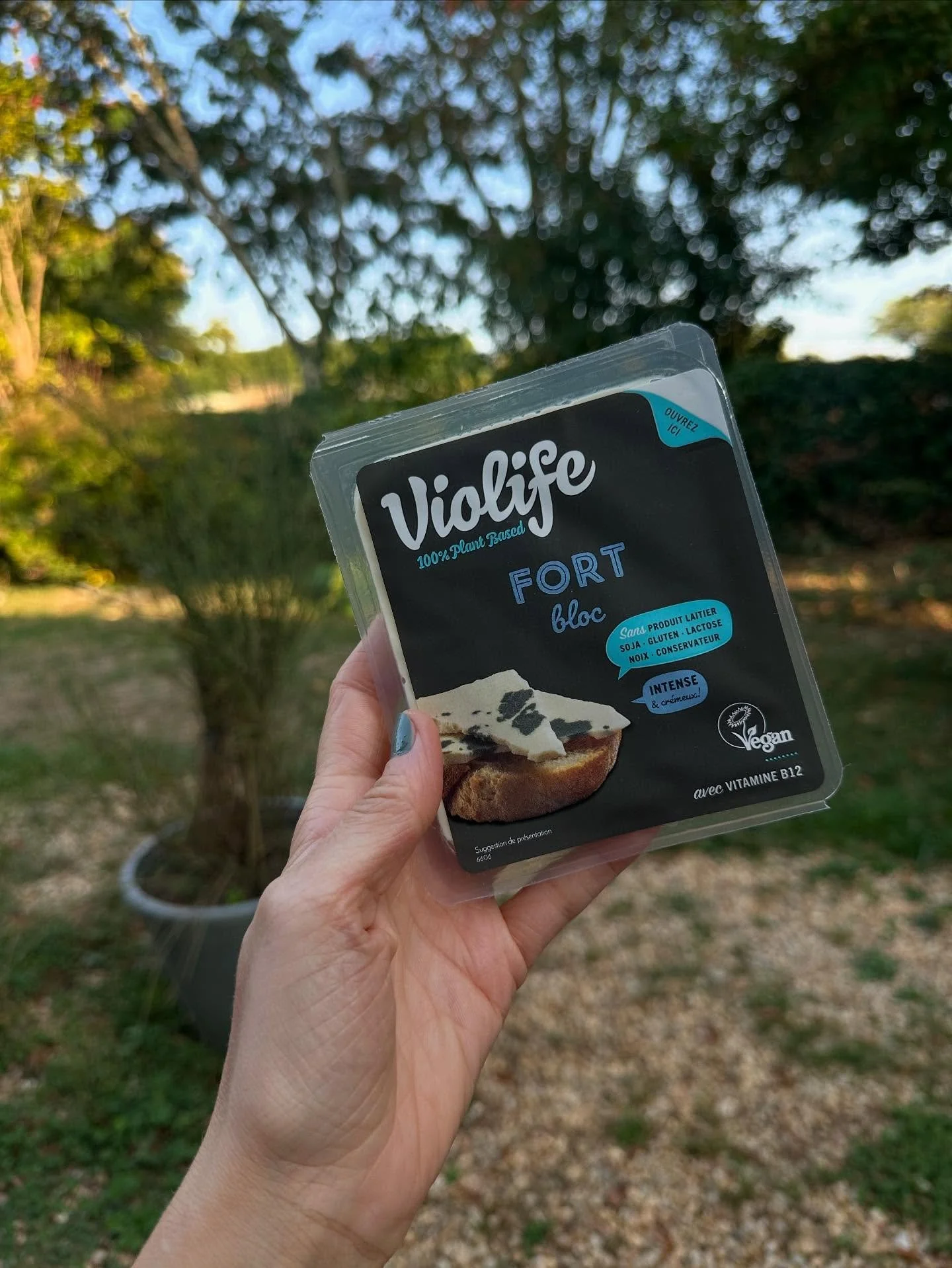 We&rsquo;re currently in the Dordogne, land of wine, castles&hellip; and this sad little block pretending to be blue cheese. 🫠

We gave it a go (for research, of course), but let&rsquo;s just say if this is the best the supermarket can do, MooL&agra