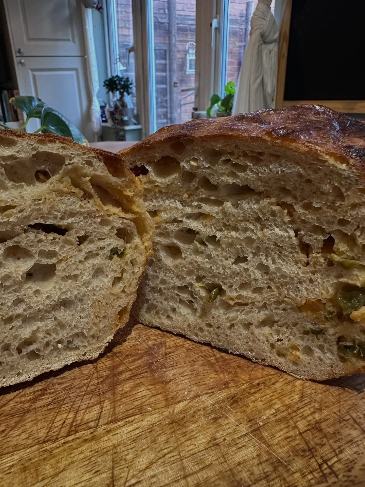 A few of you asked us at the market, as well as enjoying it on bread what you can do with our ch**se&hellip; so here&rsquo;s one idea from our kitchen today.

This afternoon I baked a ch**se and jalape&ntilde;o sourdough, folding using our Orange Blo